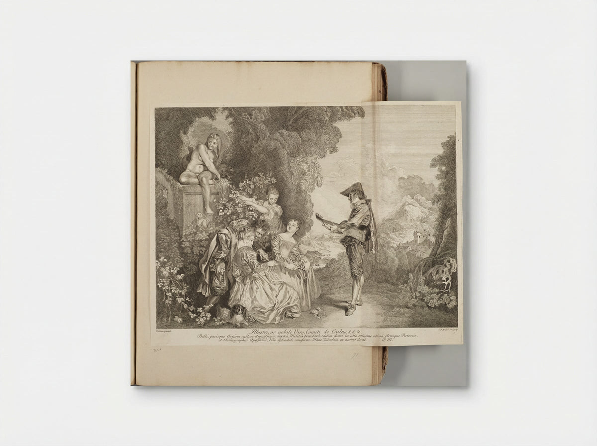 Love Lesson - Philippe Mercier - Poster