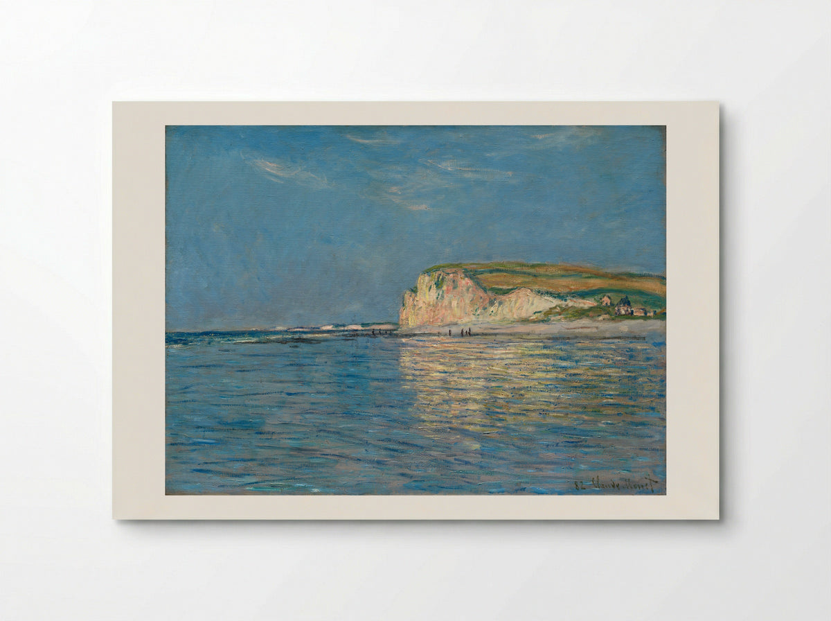 Low Tide at Pourville, near Dieppe - Claude Monet - Poster