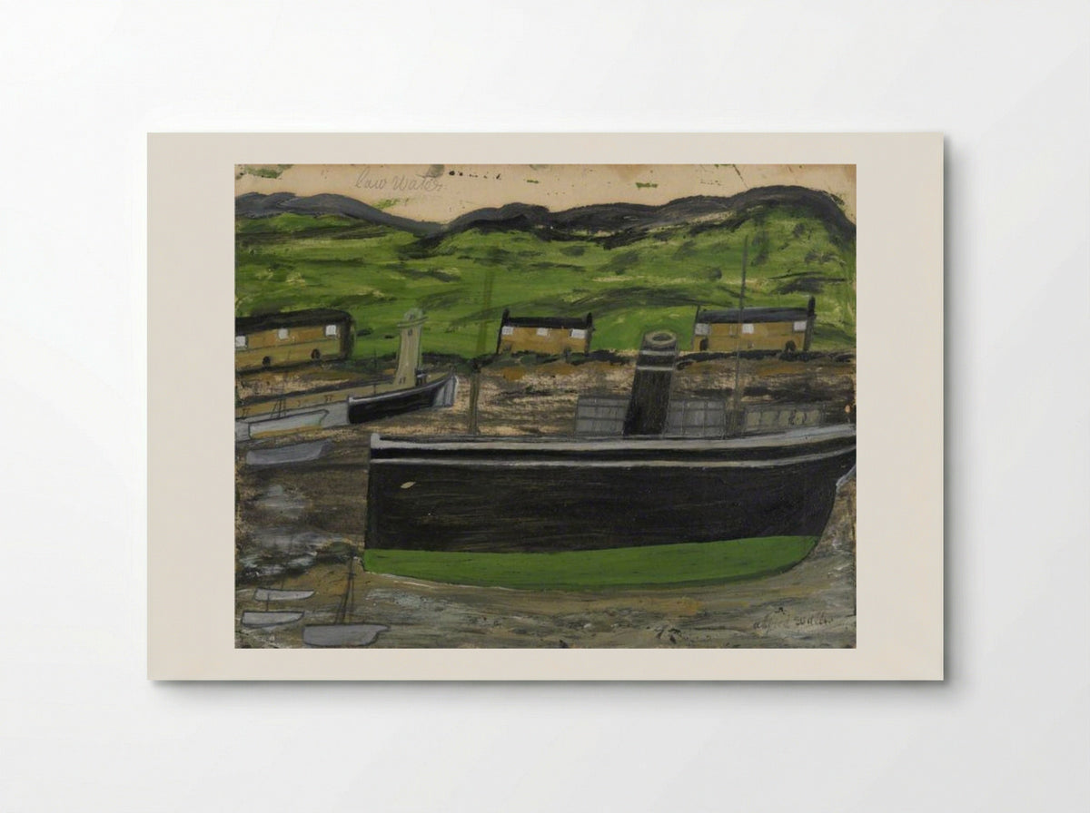 Low Water - Alfred Wallis - Poster