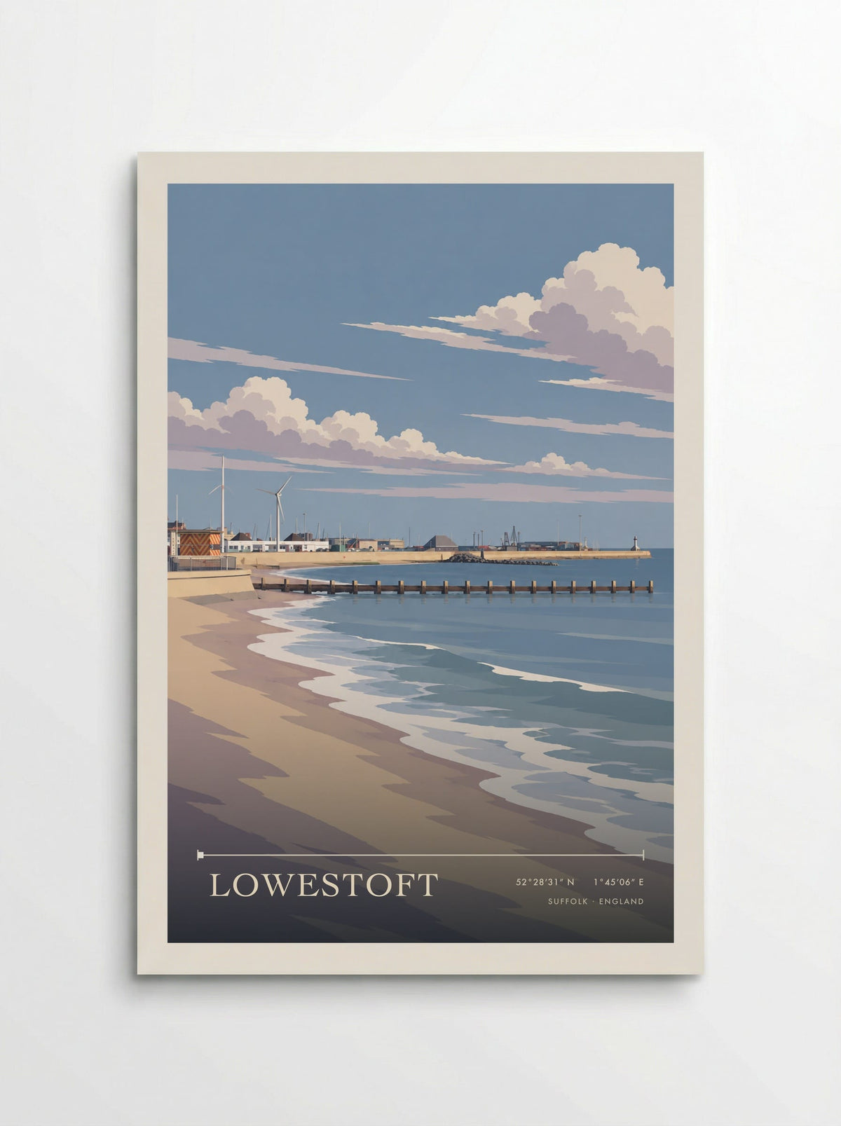Lowestoft, Suffolk | Travel Poster - Poster