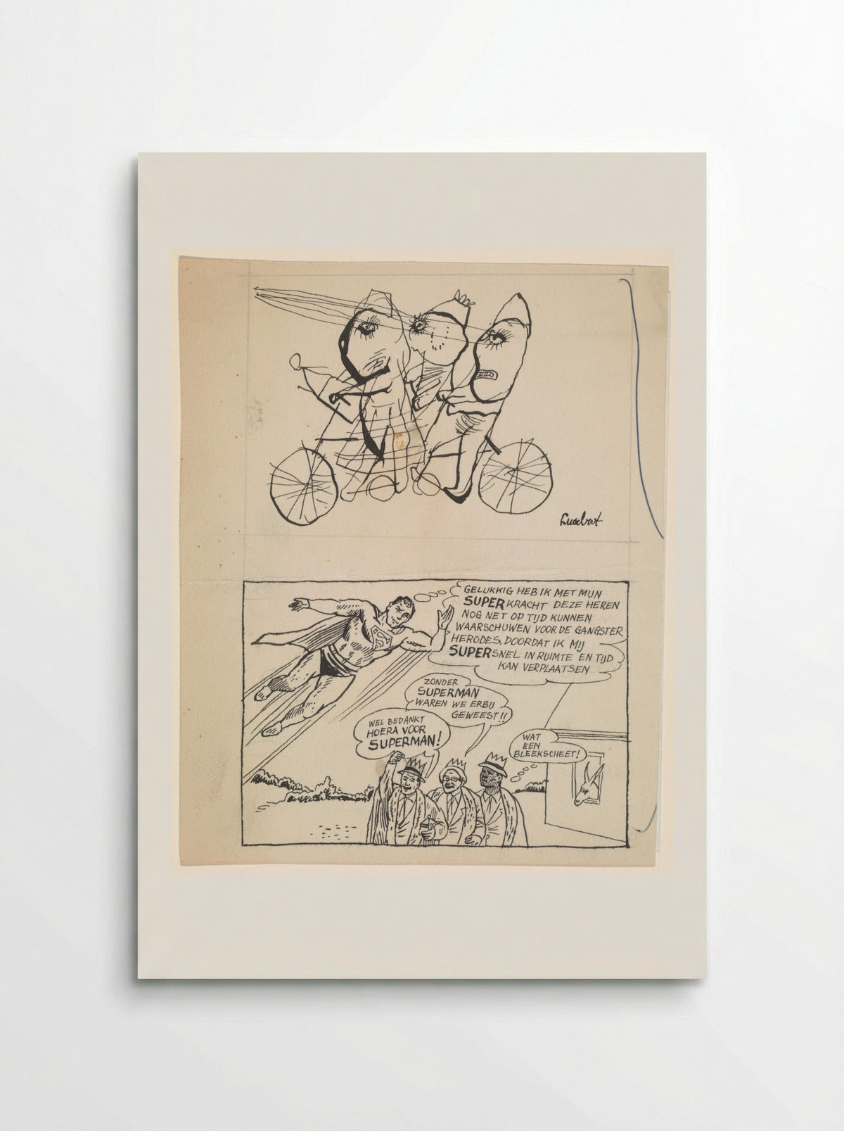 Lucebert-pastiche - Peter Vos - Poster