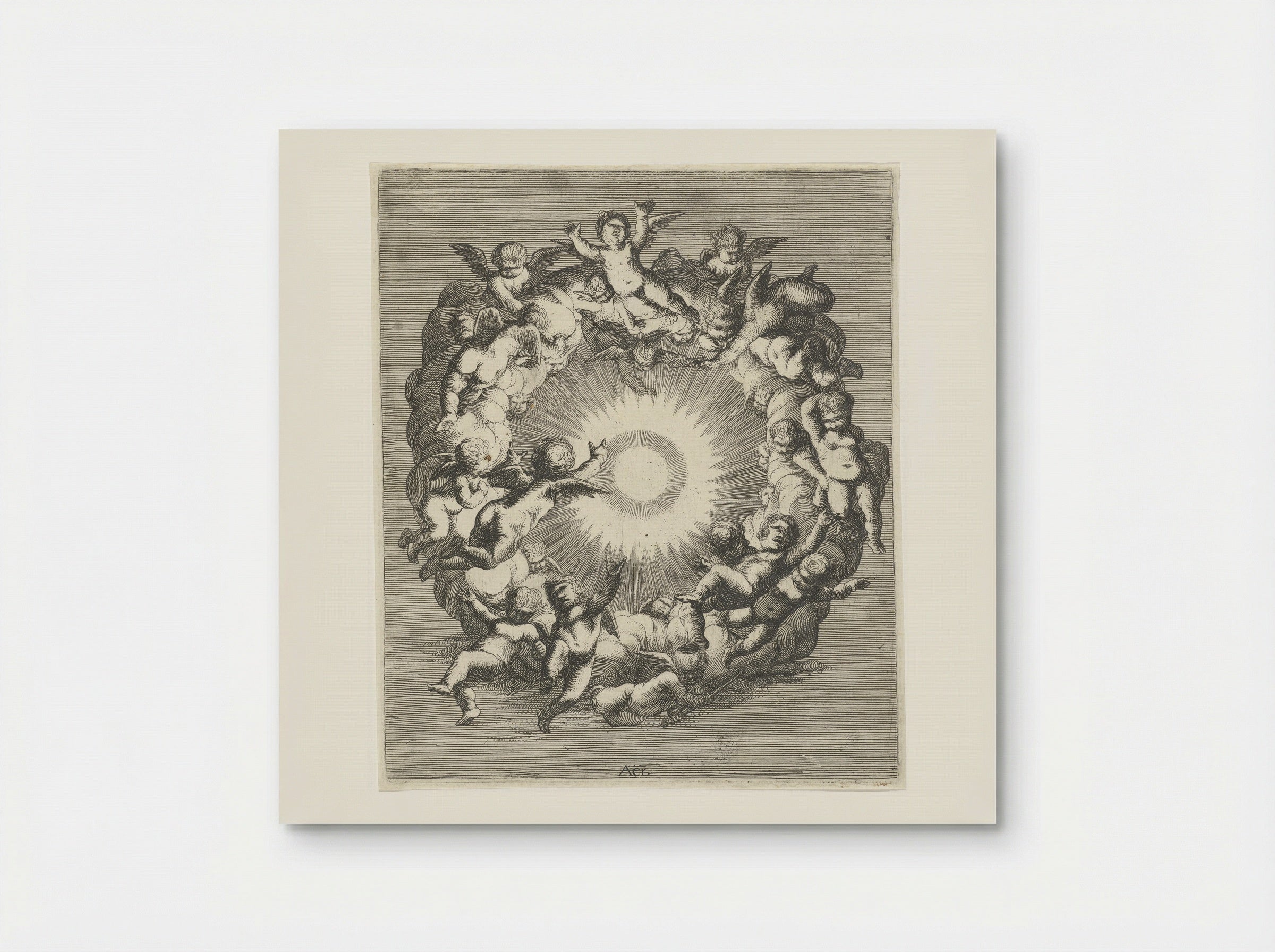 Lucht (Air) - Cornelis A. Hellemans - Poster