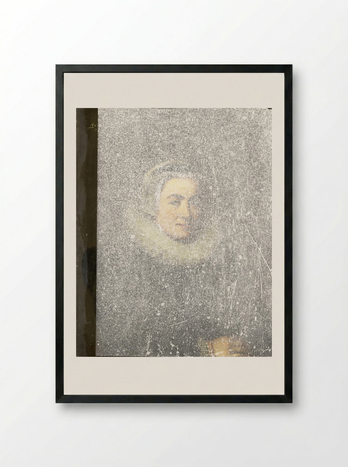 Lucretia Pellicorne - Gortzius Geldorp - Framed Print Black