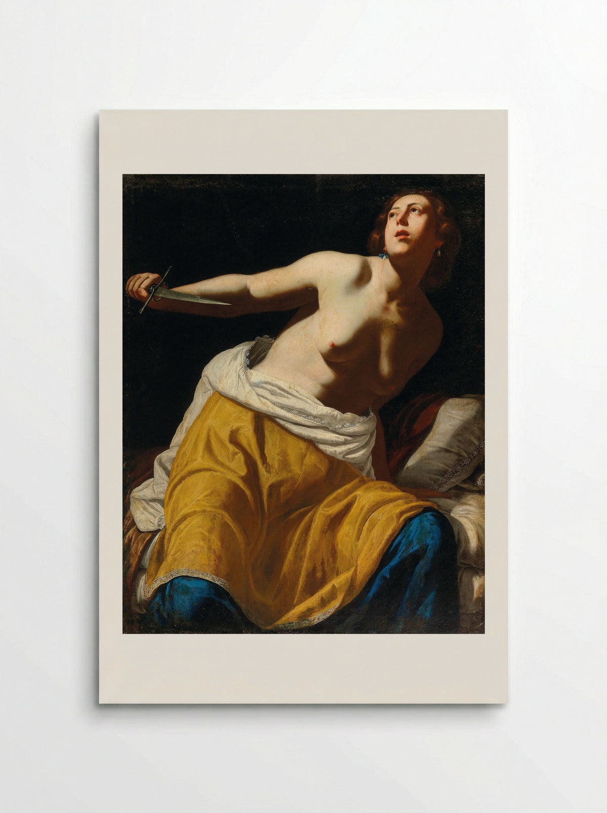 Lucretia - Artemisia Gentileschi - Poster