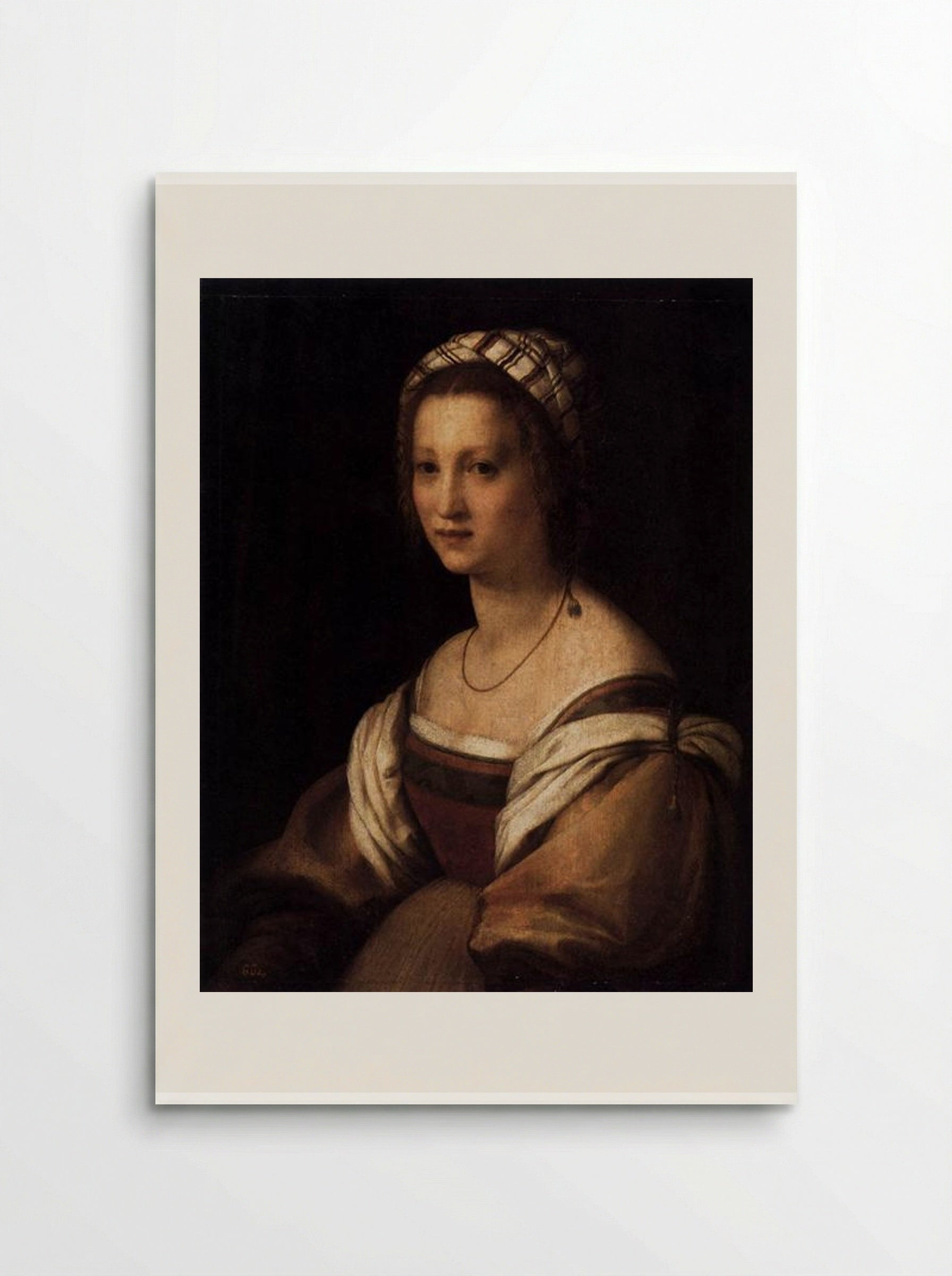 Lucrezia di Baccio del Fede, the Artist's Wife - Andrea del Sarto - Poster