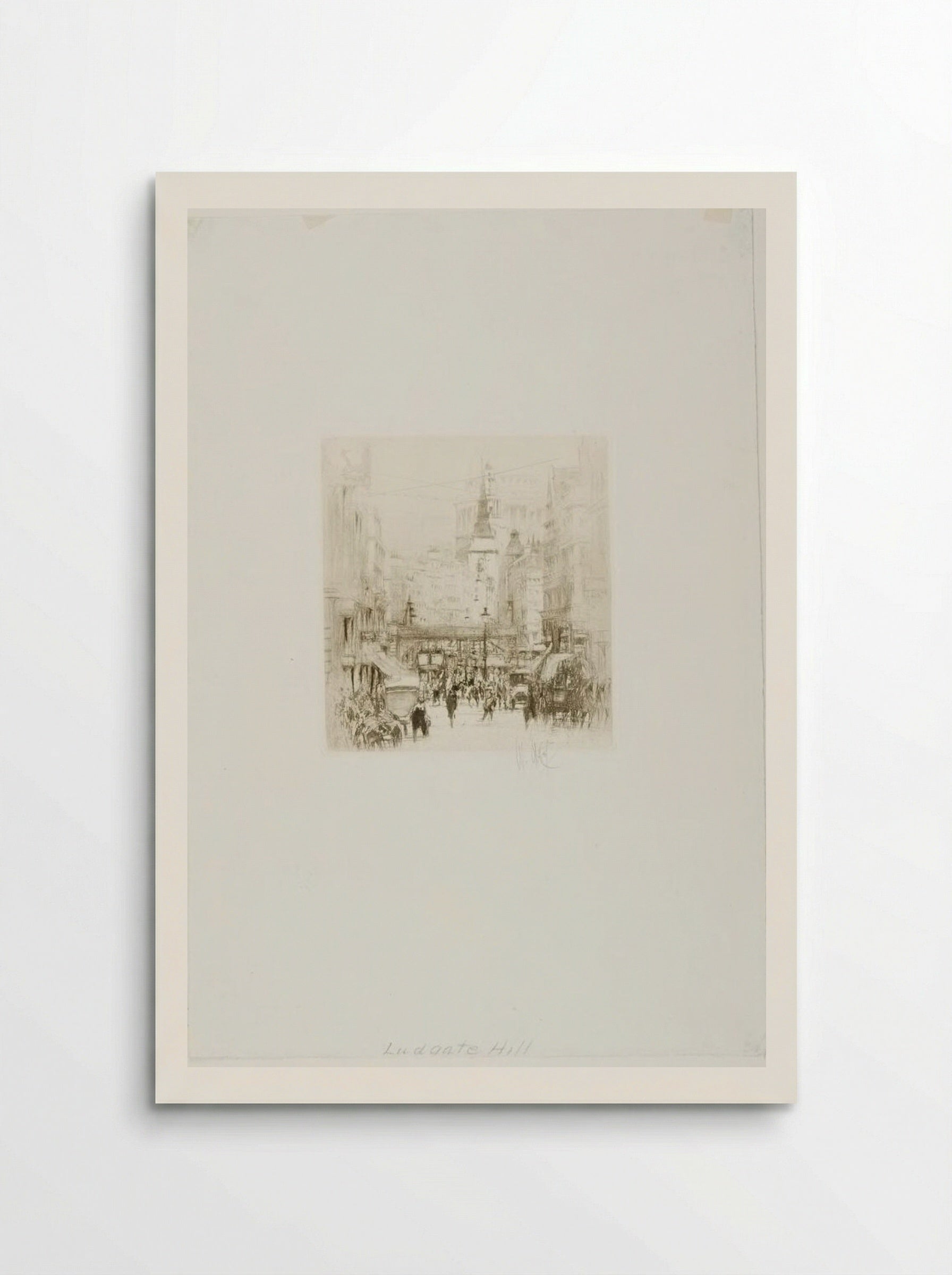 Ludgate Hill - William Walcot - Poster