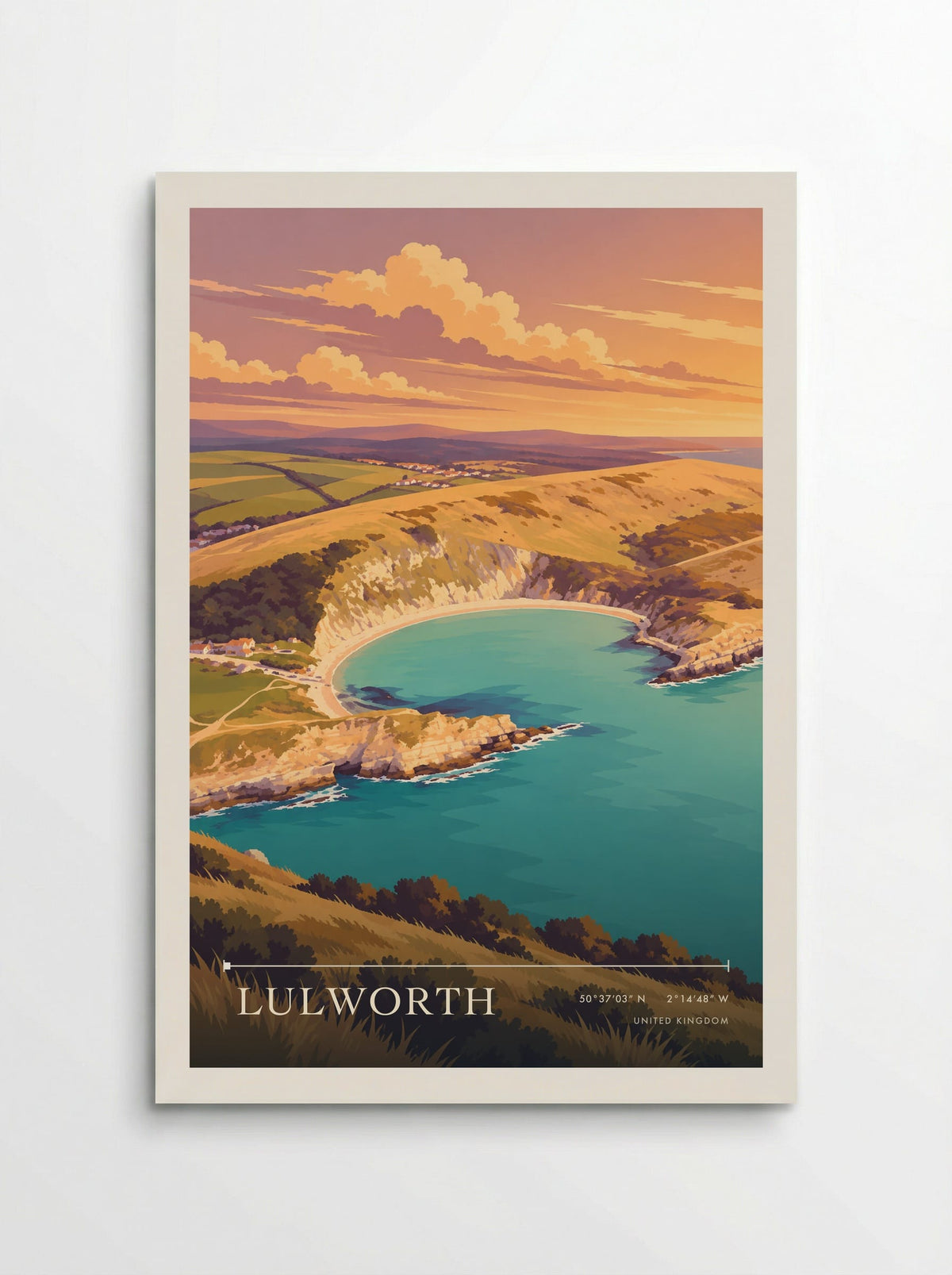 Lulworth | Travel Poster - Poster