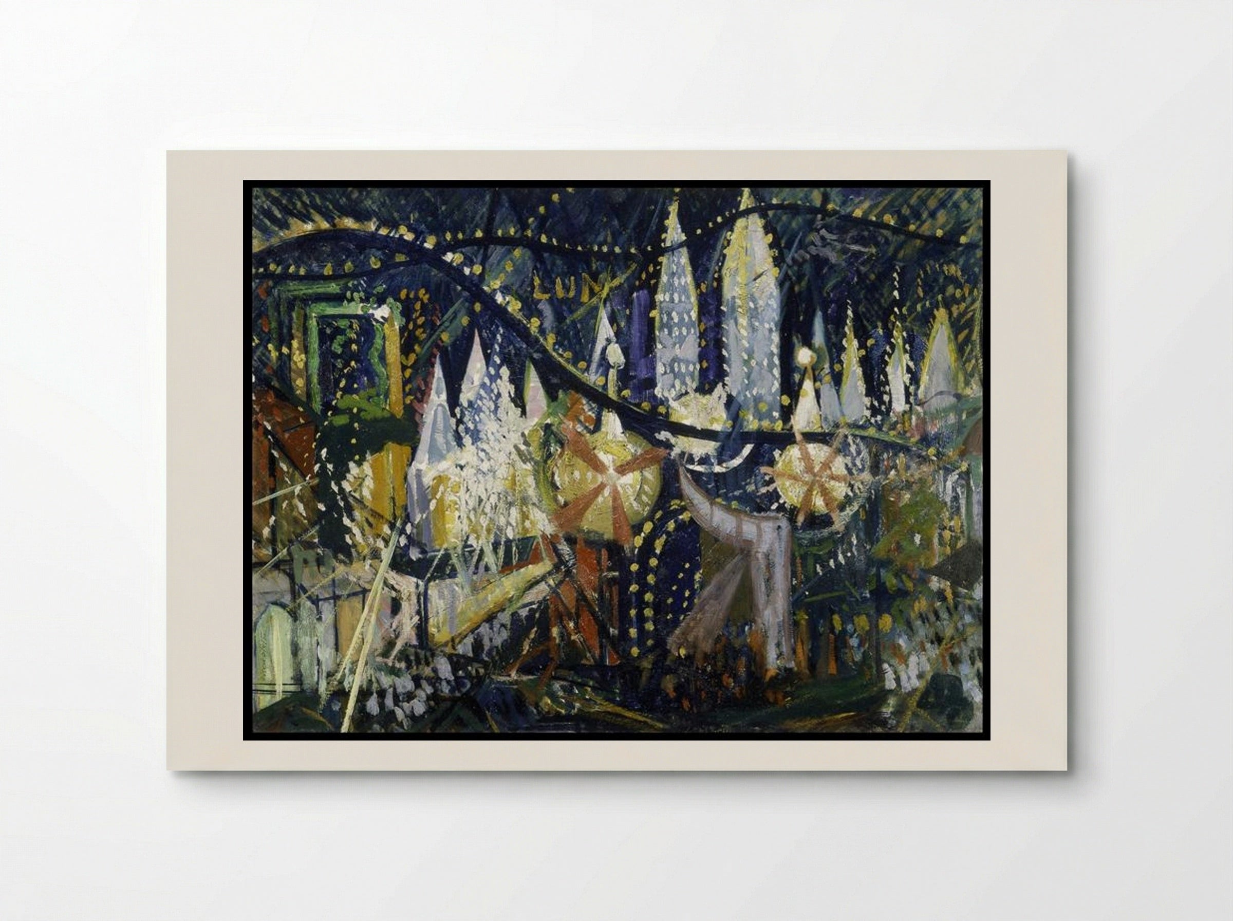 Luna Park - Joseph Stella - Poster