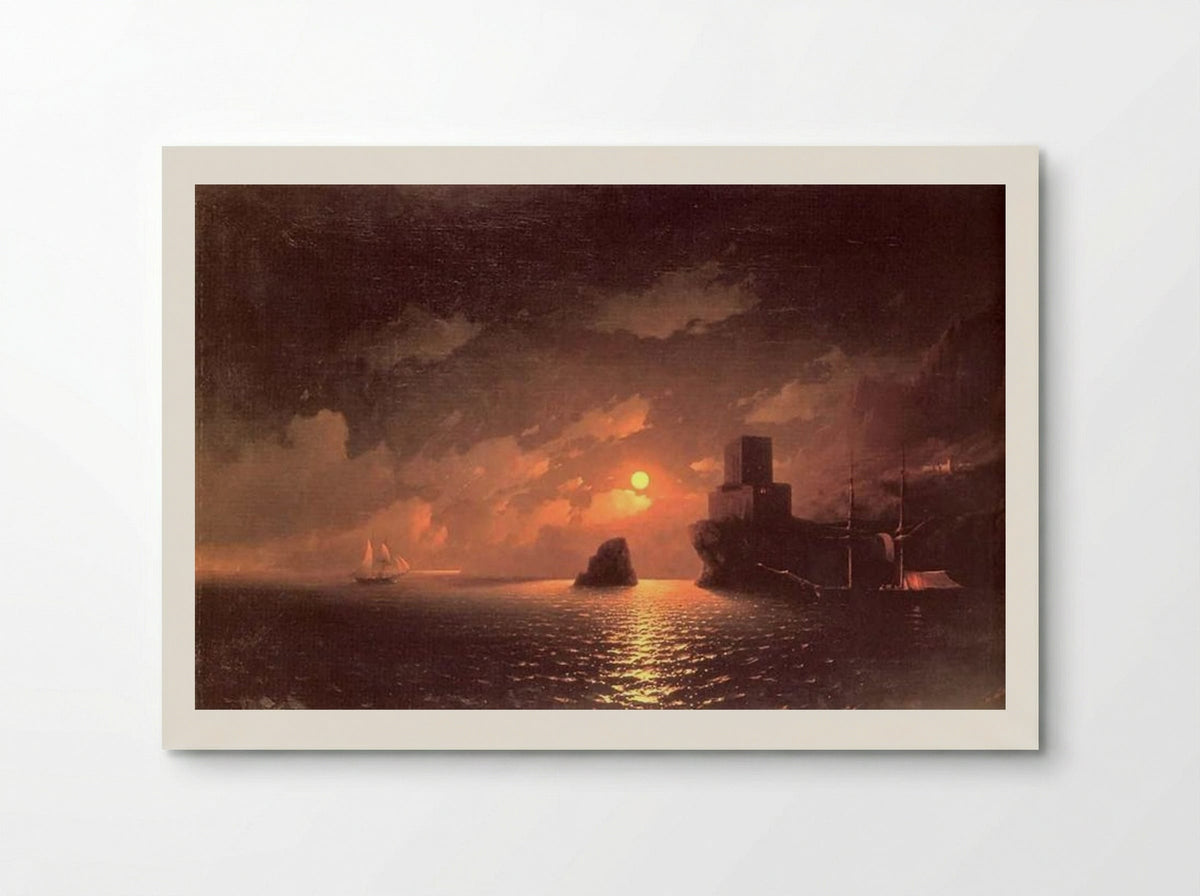 Lunar Night - Ivan Aivazovsky - Poster