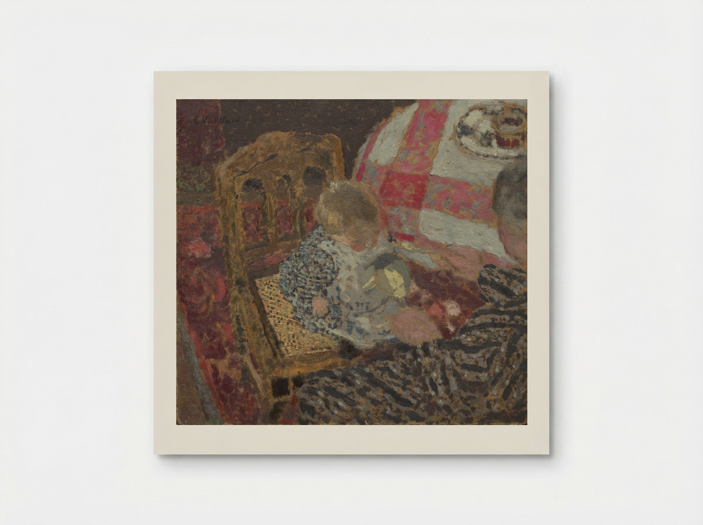 Luncheon (Annette and Her Grandmother) - Édouard Vuillard - Poster