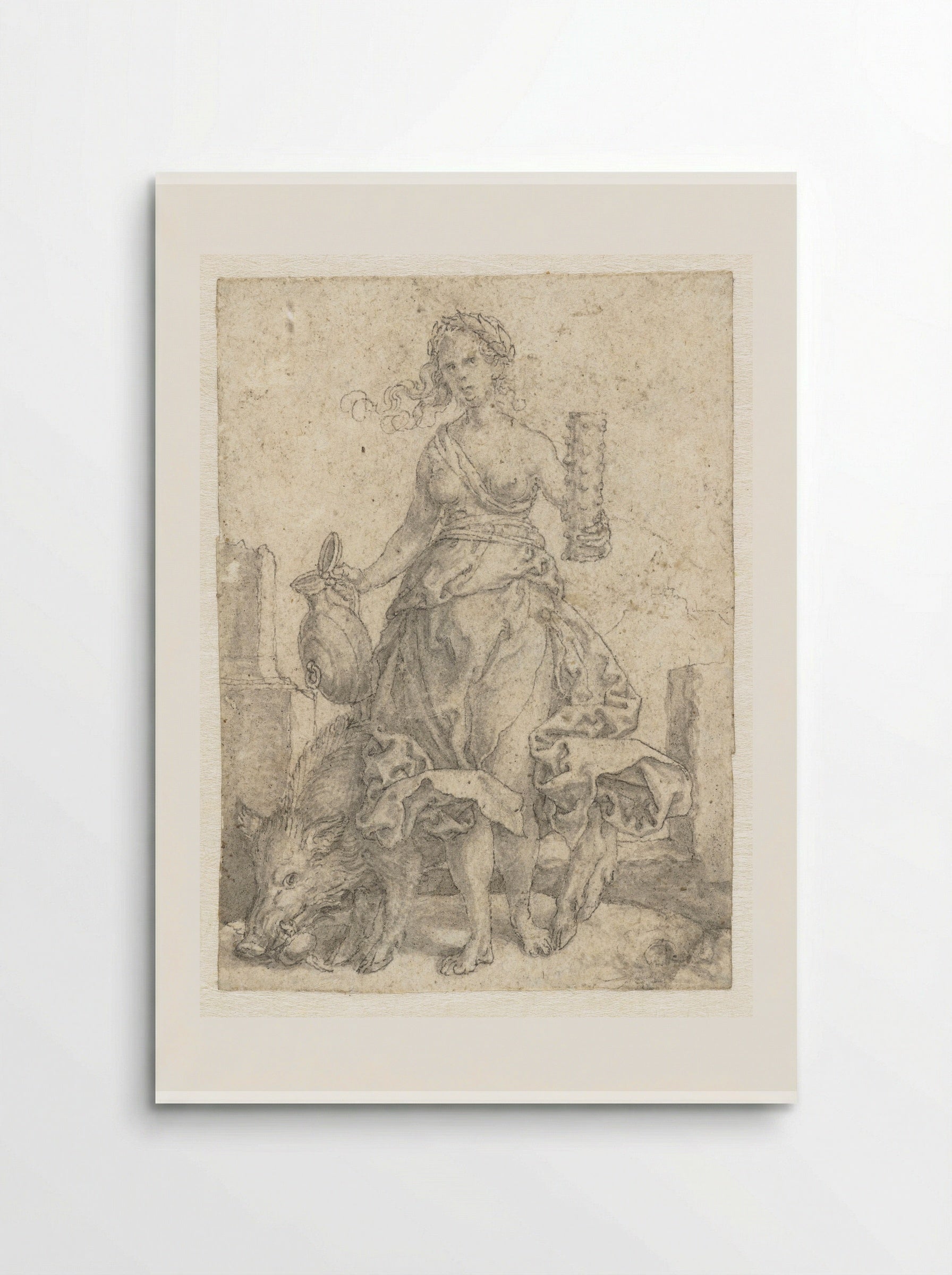 Luxuria (Allegory of Lust) - Heinrich Aldegrever - Poster