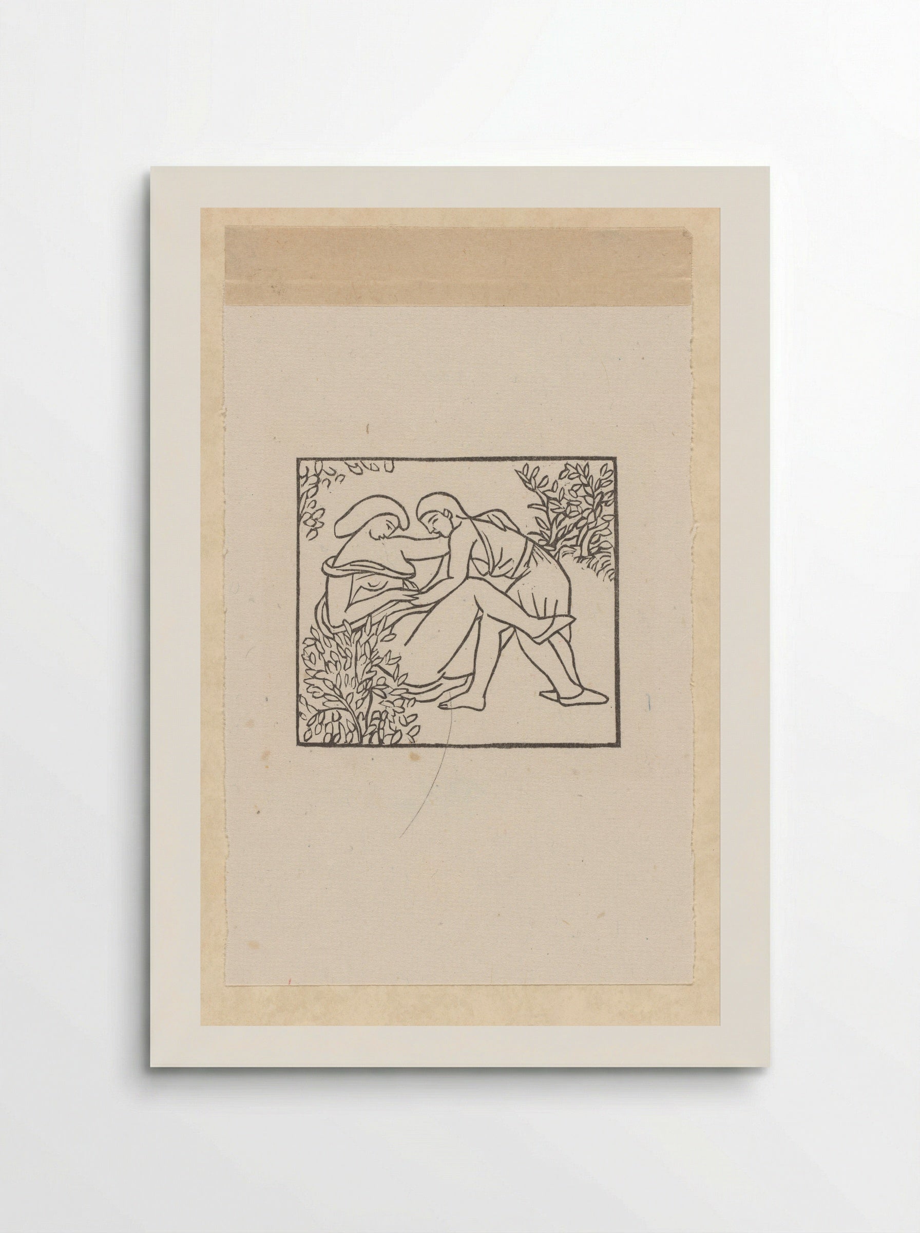 Lycaenium leert Daphnis hoe te beminnen - Aristide Maillol - Poster