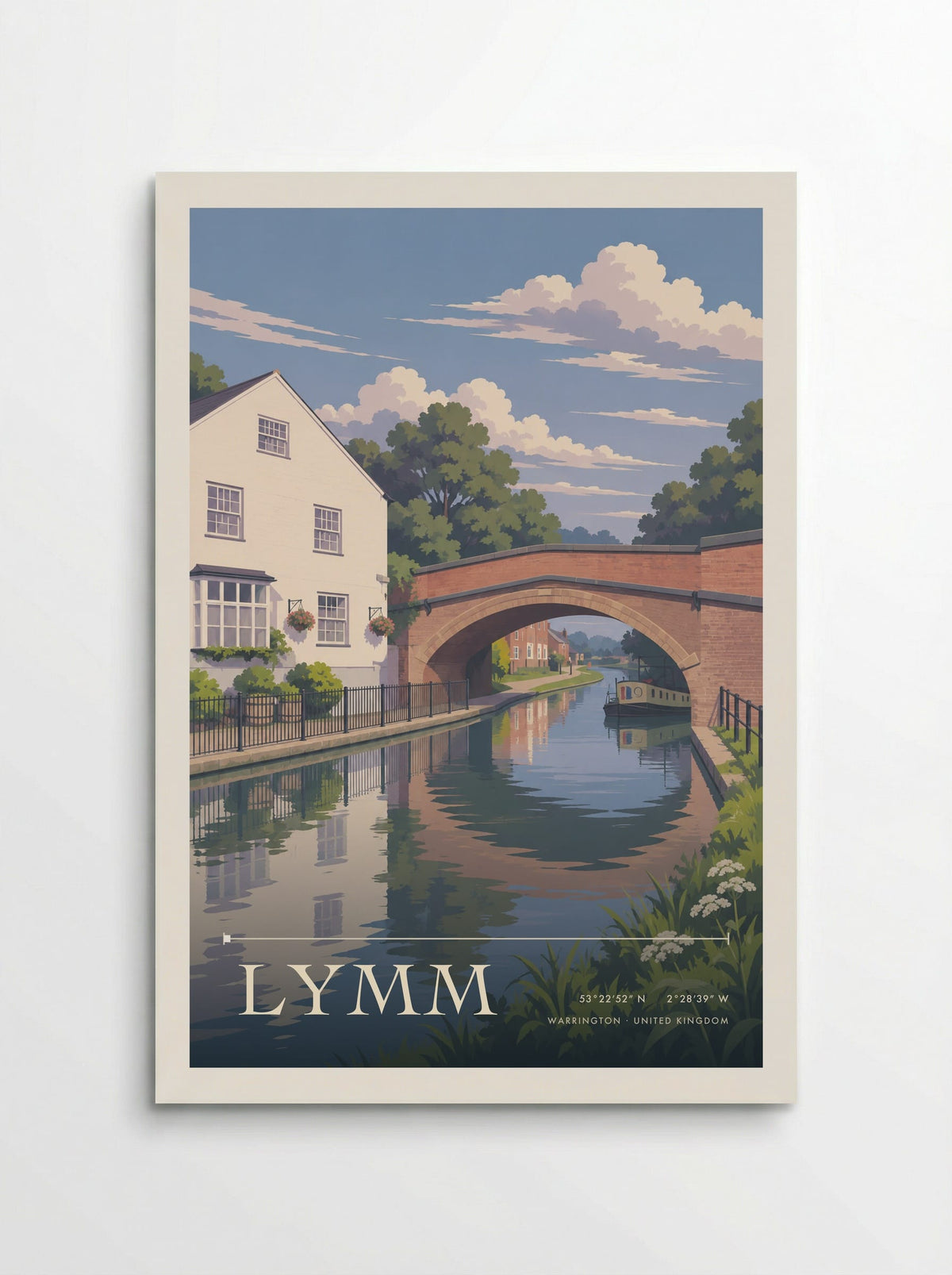 Lymm, Warrington | Travel Poster - Poster