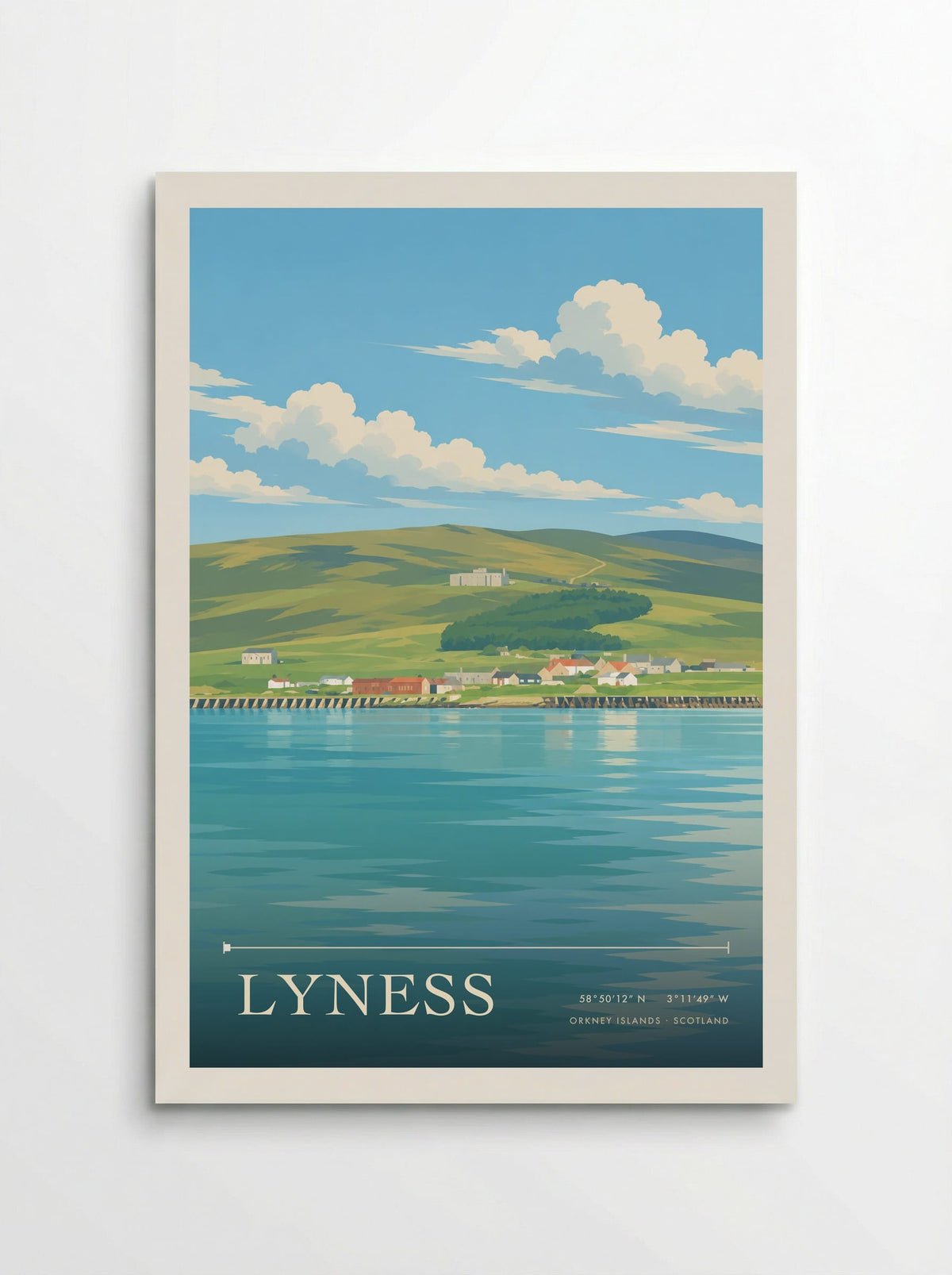 Lyness, Orkney Islands | Travel Poster - Poster