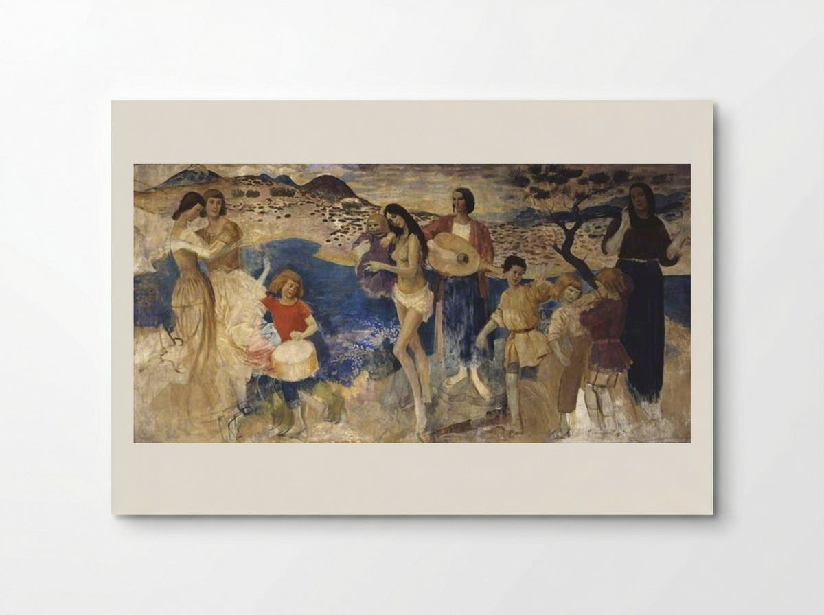 Lyric Fantasy - Augustus John - Poster