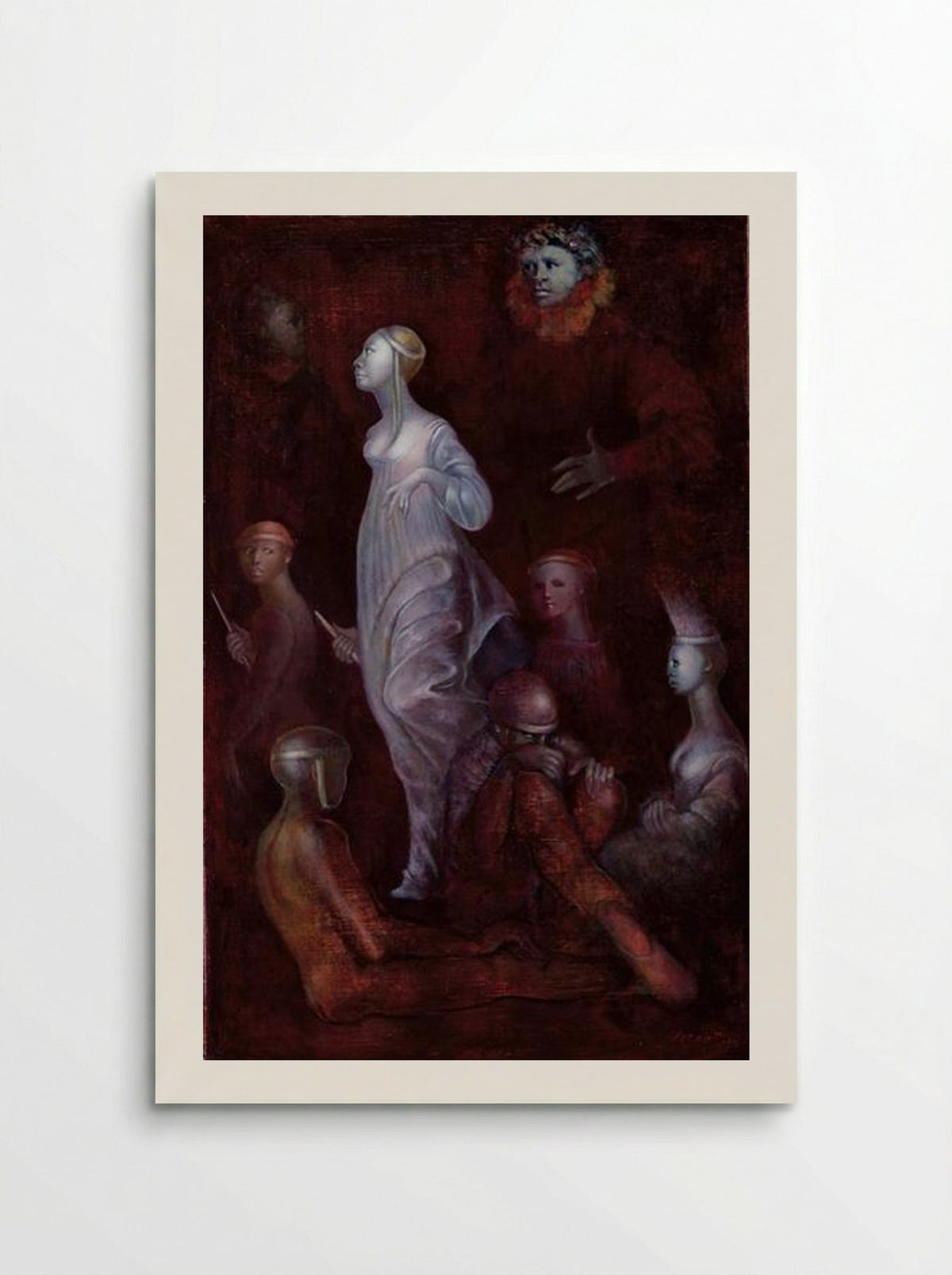 Mémoire des fragments passés - Leonor Fini - Poster