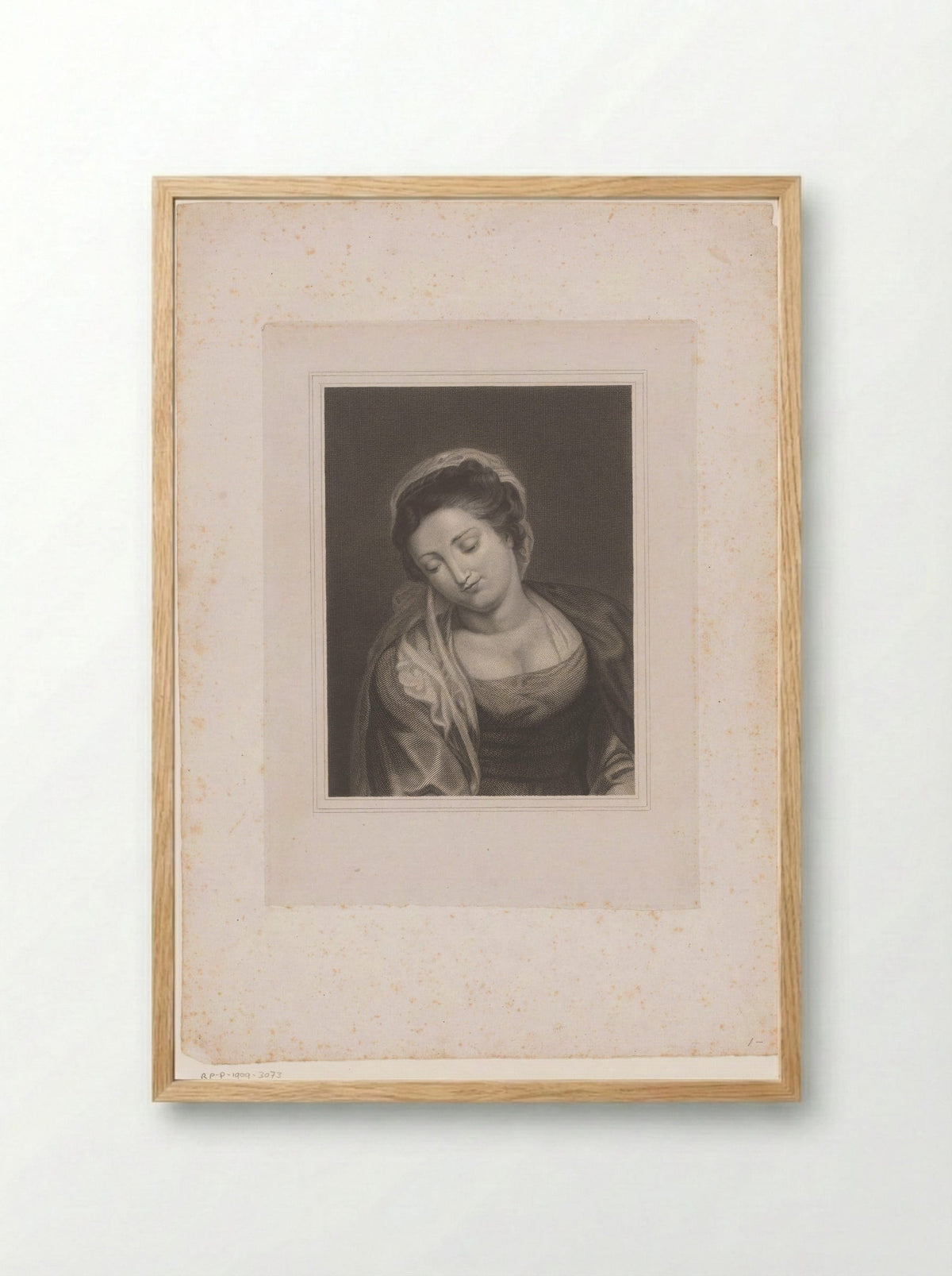 Maagd Maria (The Virgin Mary) - Erin Corr - Framed Print Wood