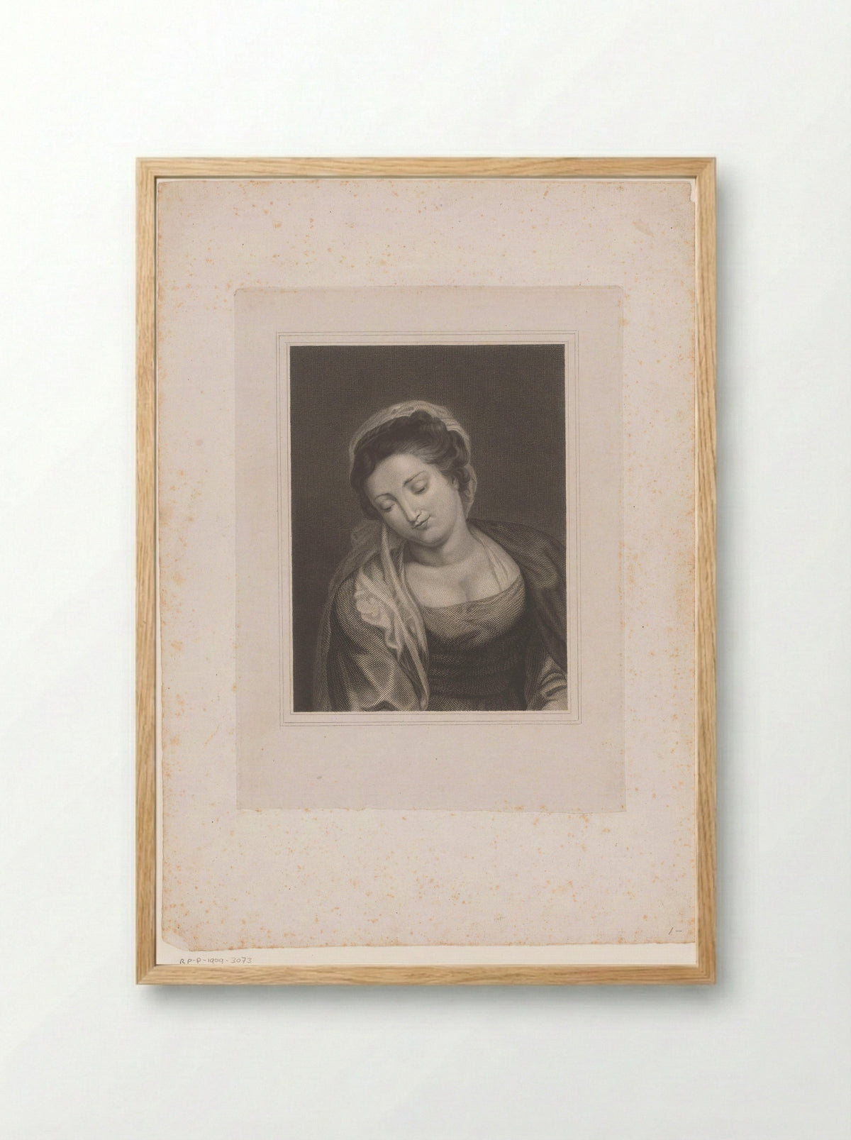 Maagd Maria (The Virgin Mary) - Erin Corr - Framed Print Wood
