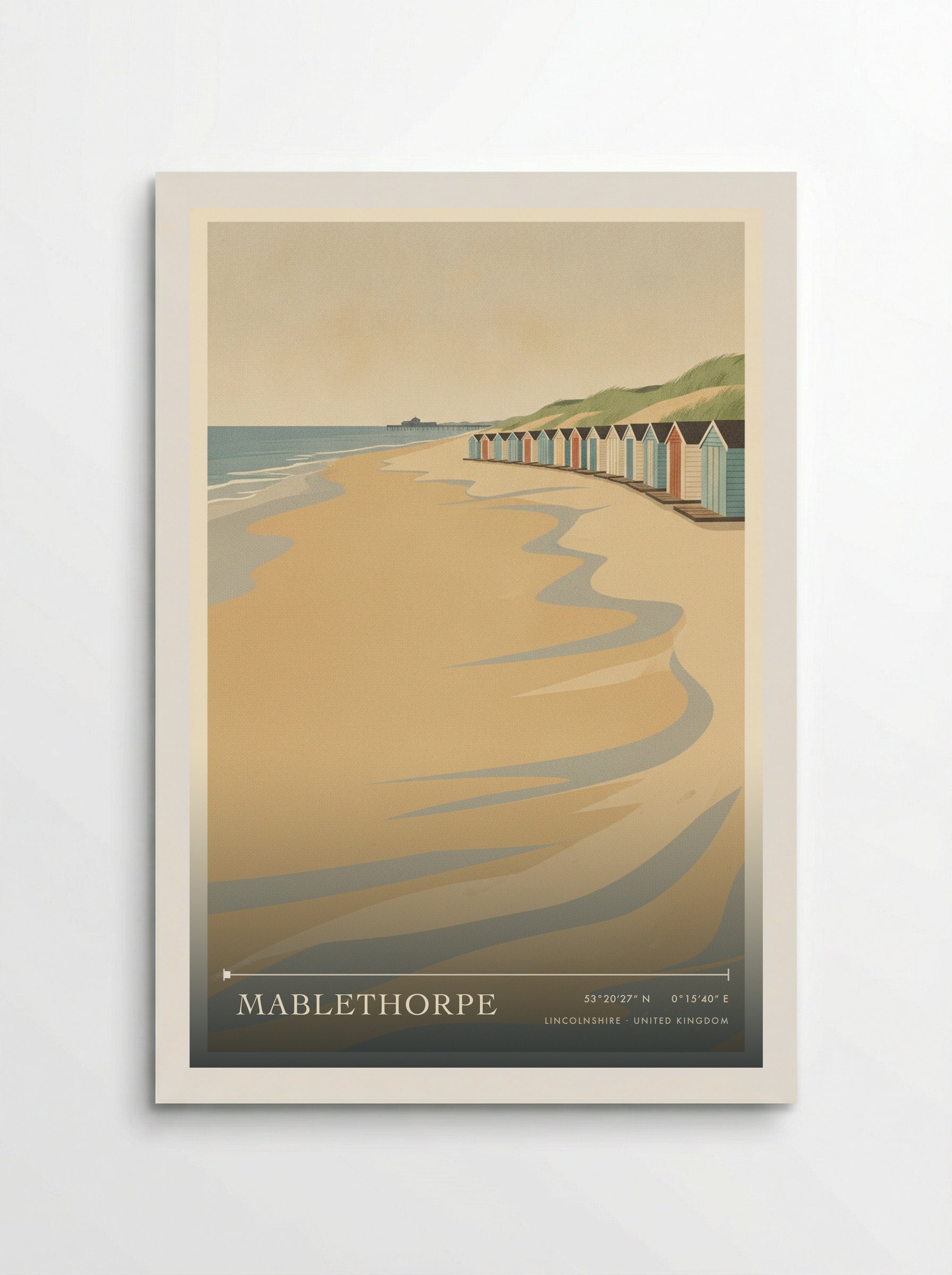 Mablethorpe Lincolnshire United Kingdom Travel Poster - Poster