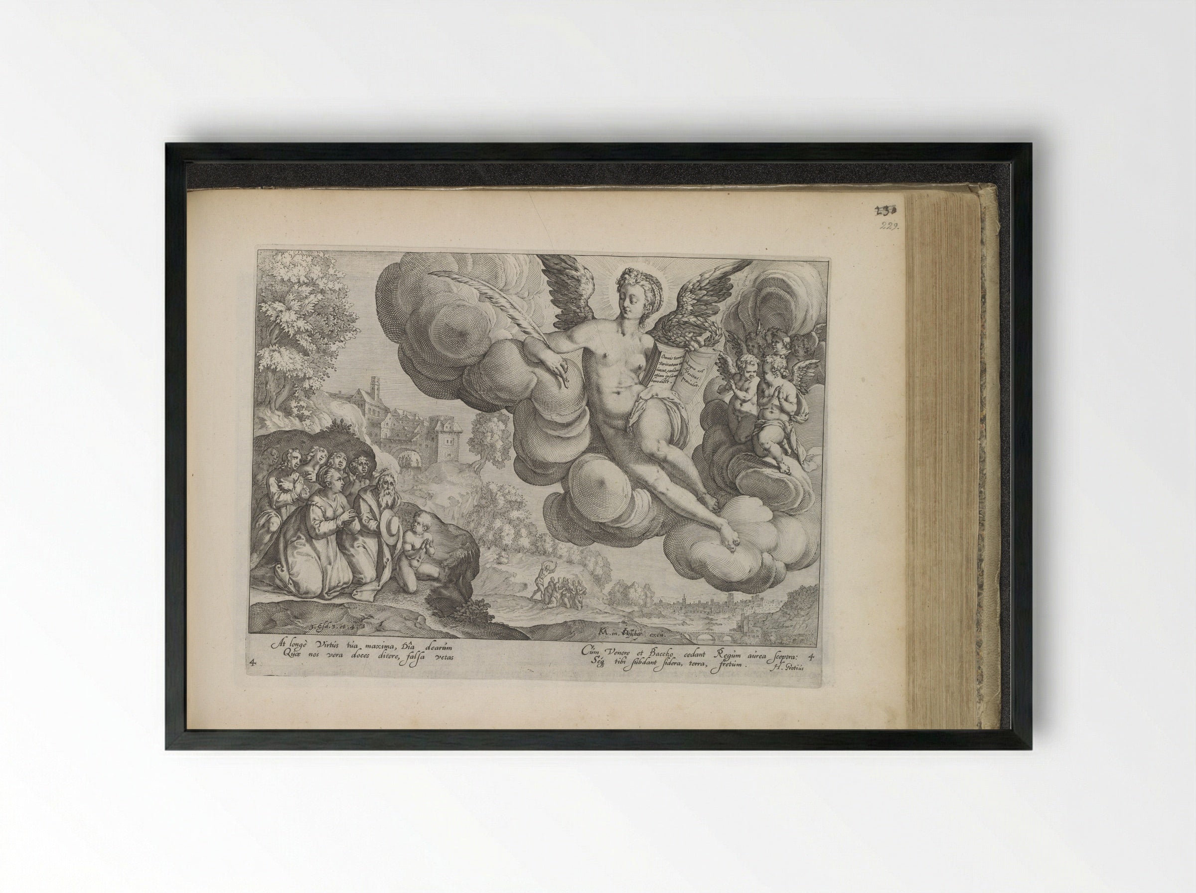 Macht van de waarheid - Zacharias Dolendo - Framed Print Black