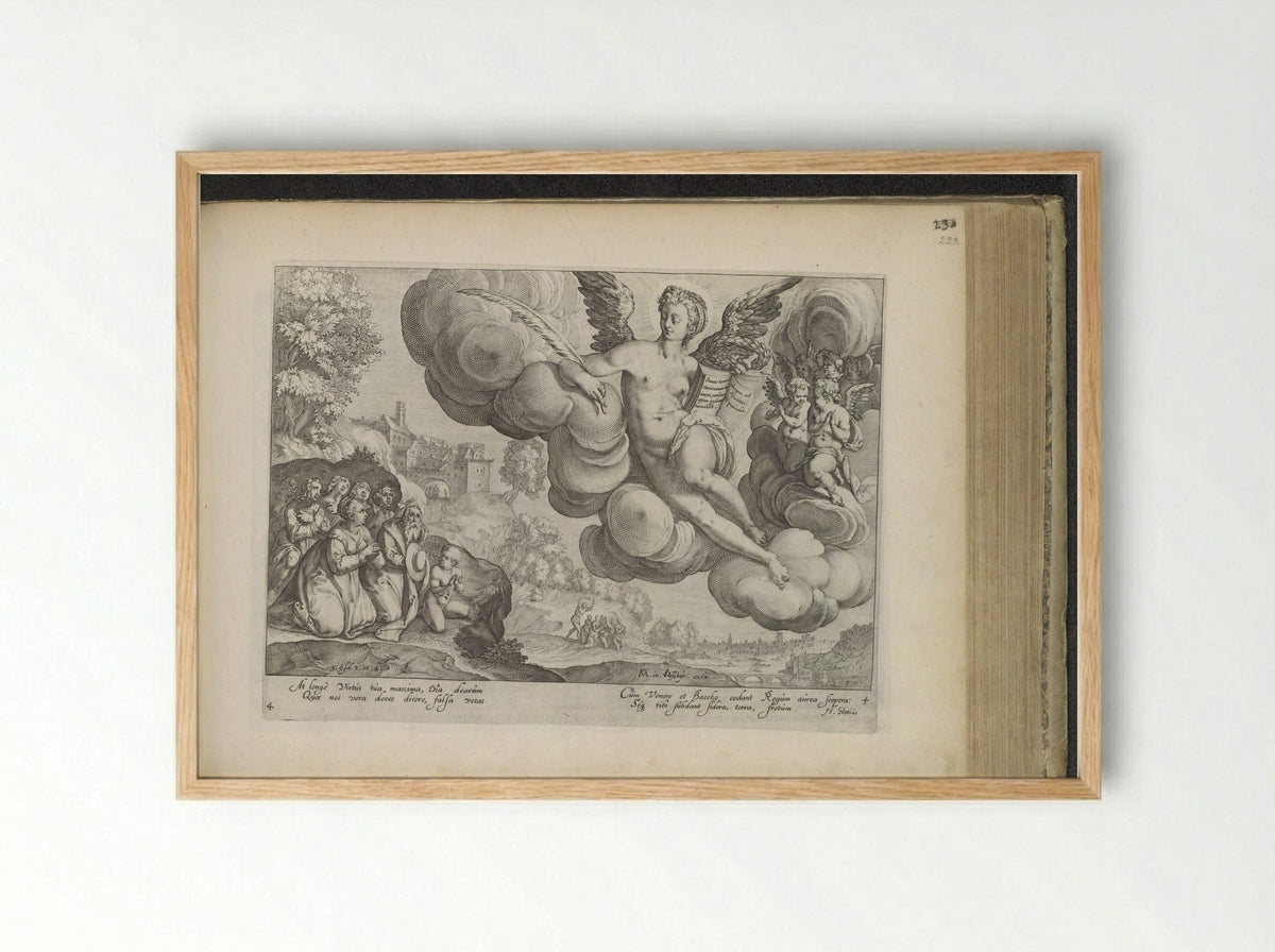 Macht van de waarheid - Zacharias Dolendo - Framed Print Wood