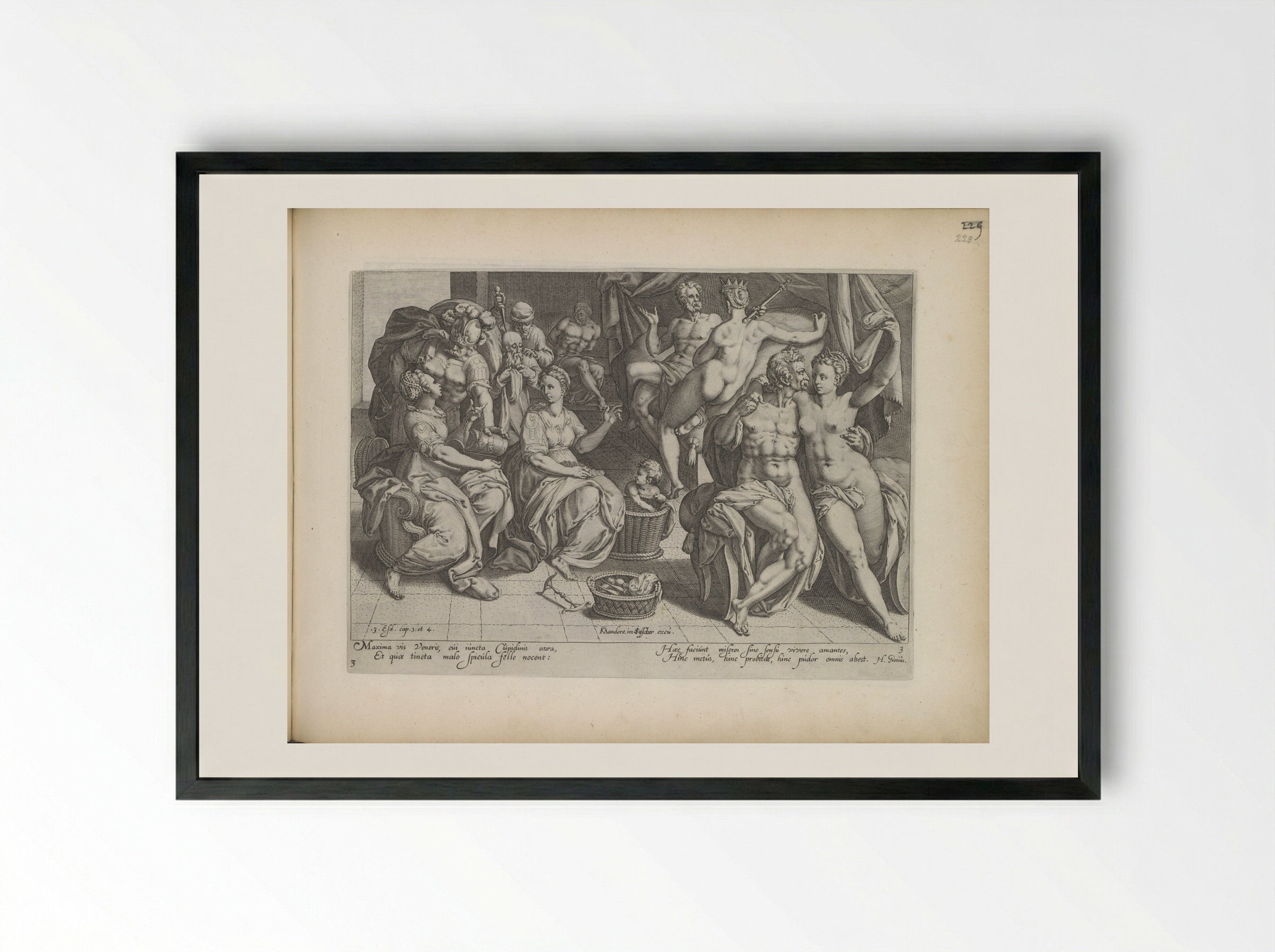 Macht van vrouwen (The Power of Women) - Zacharias Dolendo - Framed Print Black