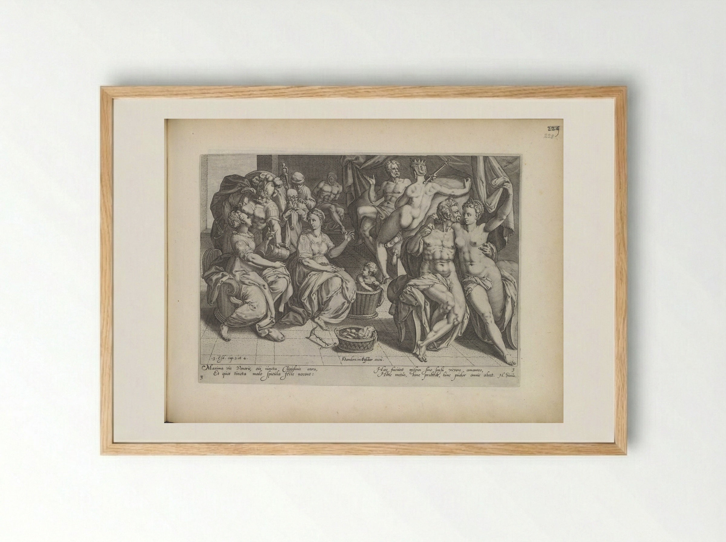 Macht van vrouwen (The Power of Women) - Zacharias Dolendo - Framed Print Wood