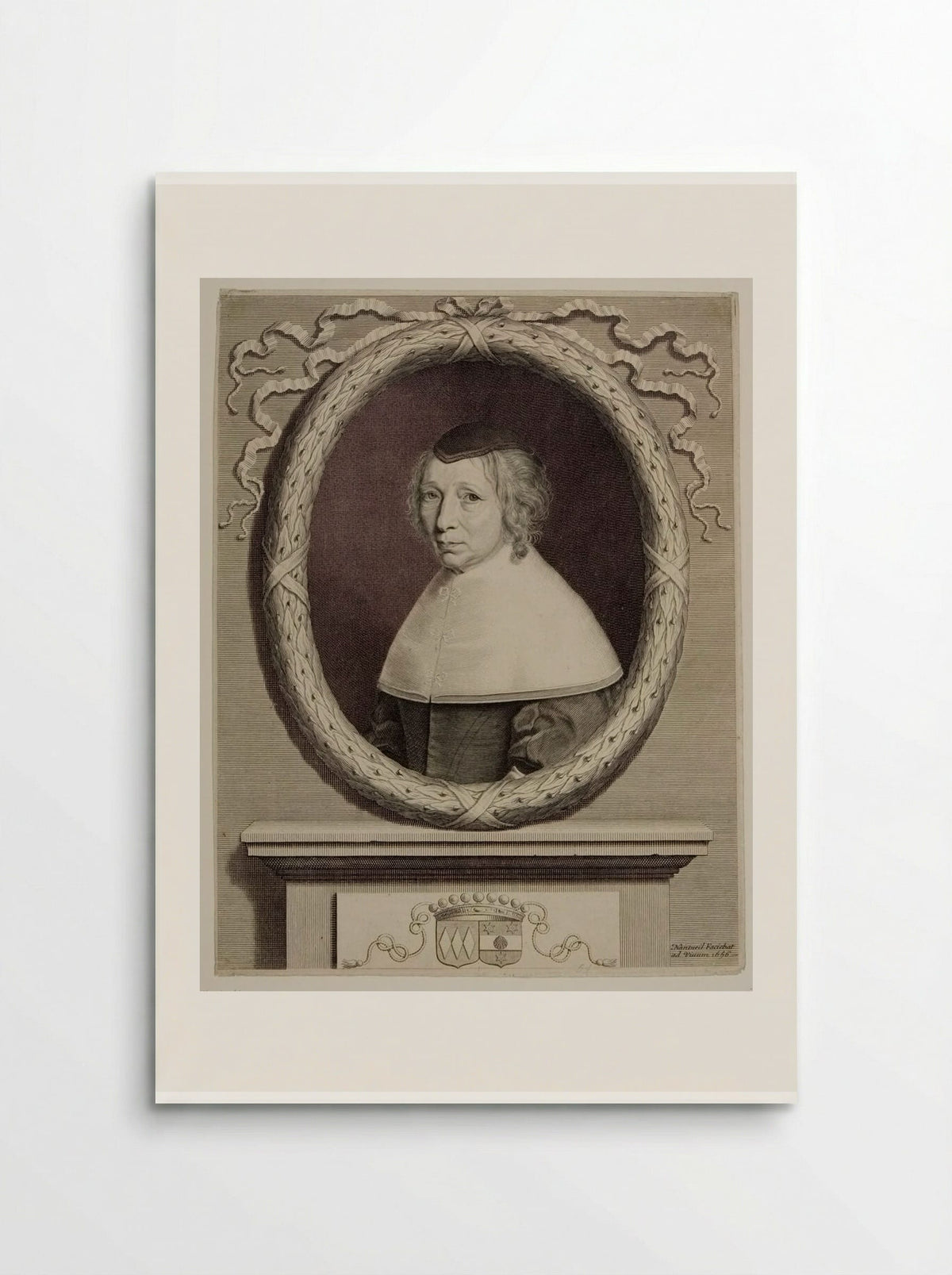 Madame Bouthillier (Marie de Bragelogne) - Robert Nanteuil - Poster