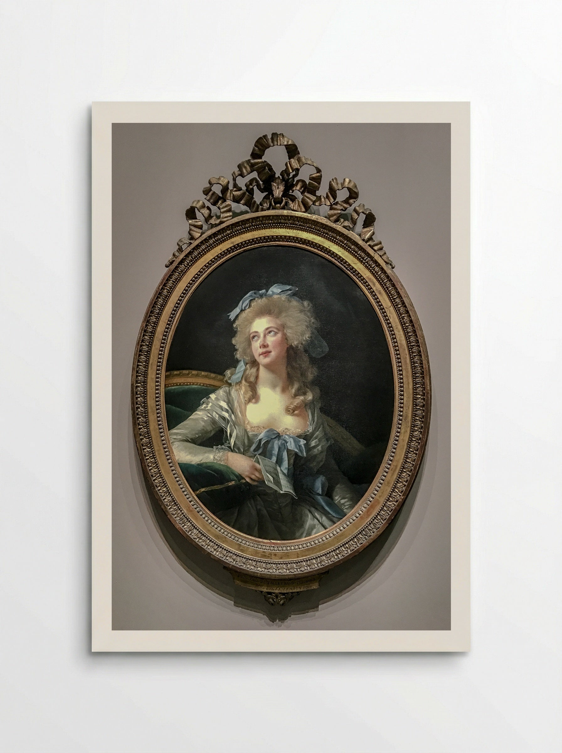 Madame Grand (Noël Catherine Vorlée) - Elisabeth Louise Vigée Le Brun - Poster