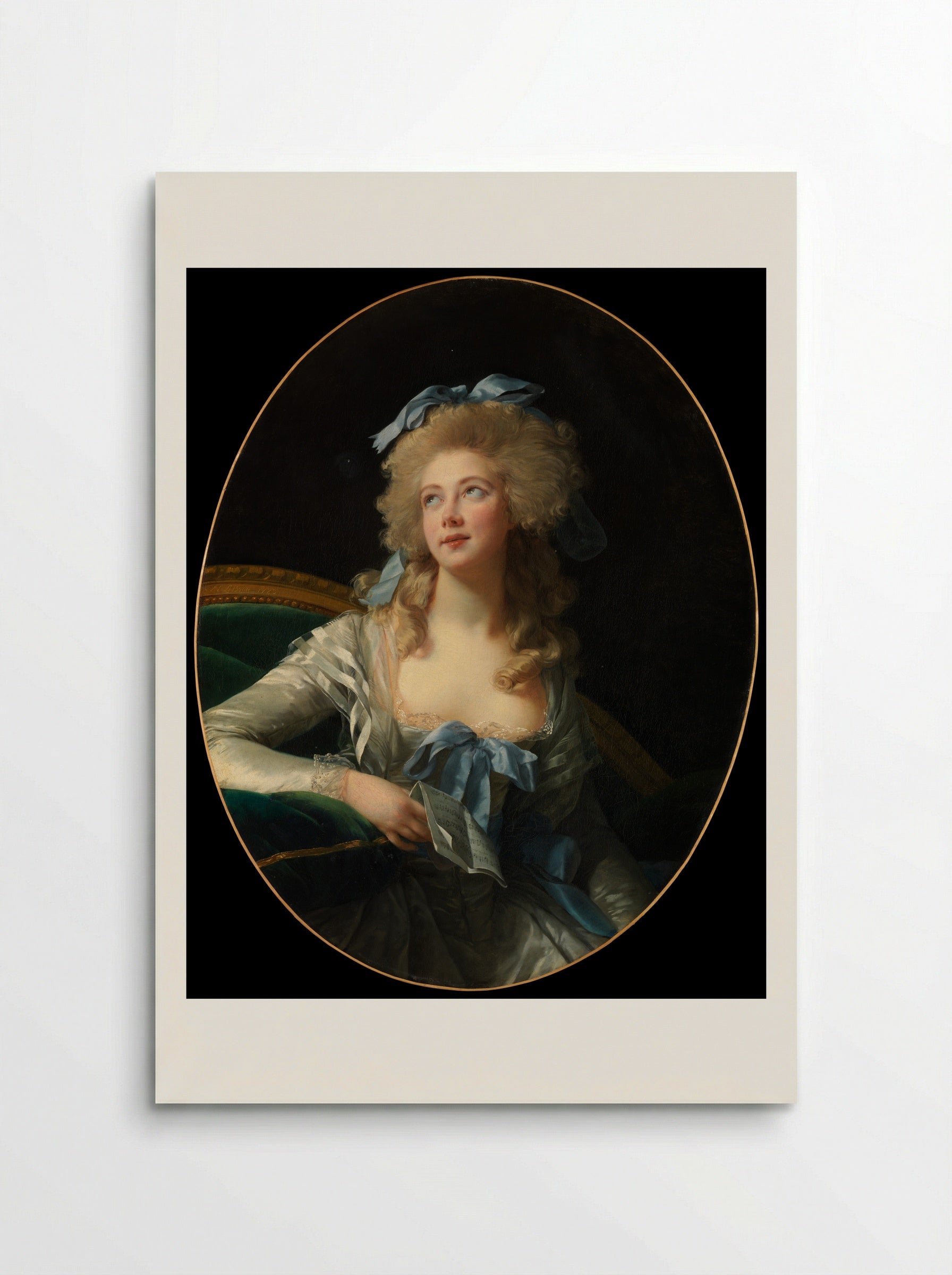 Madame Grand (Noël Catherine Vorlée) - Elisabeth Louise Vigée Le Brun - Poster