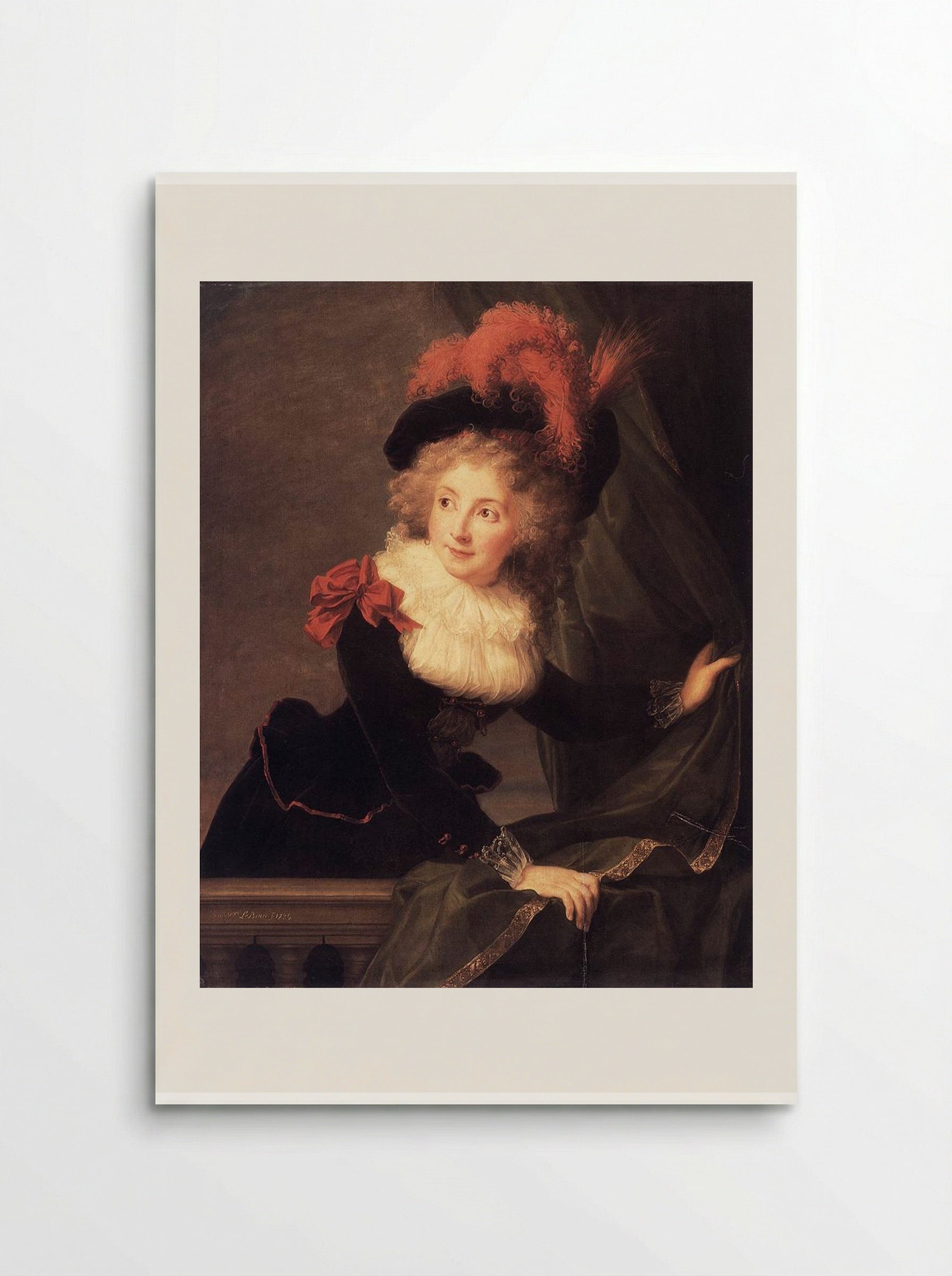 Madame Perregaux - Louise Elisabeth Vigée Le Brun - Poster