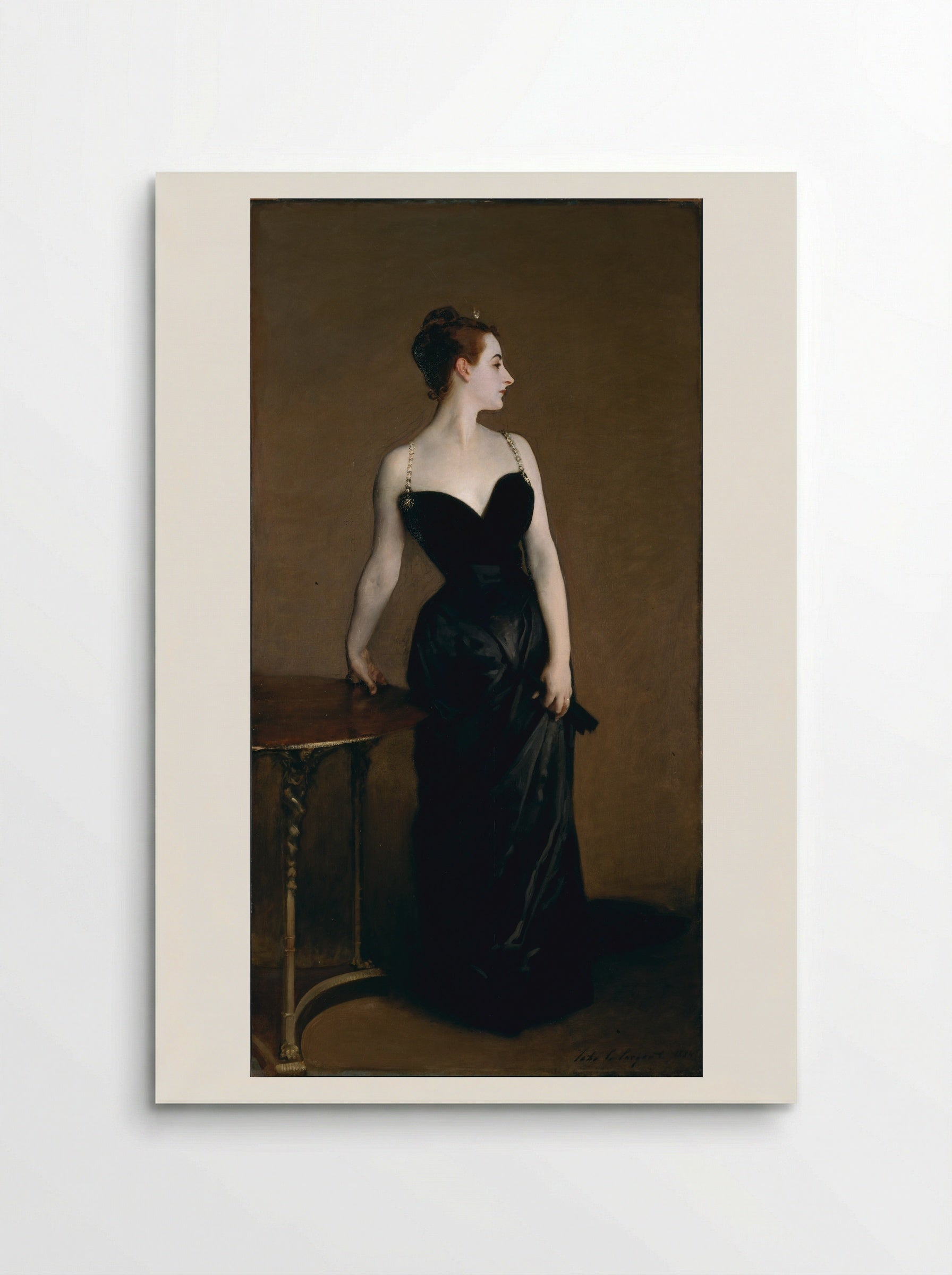 Madame X (Madame Pierre Gautreau) - John Singer Sargent - Poster