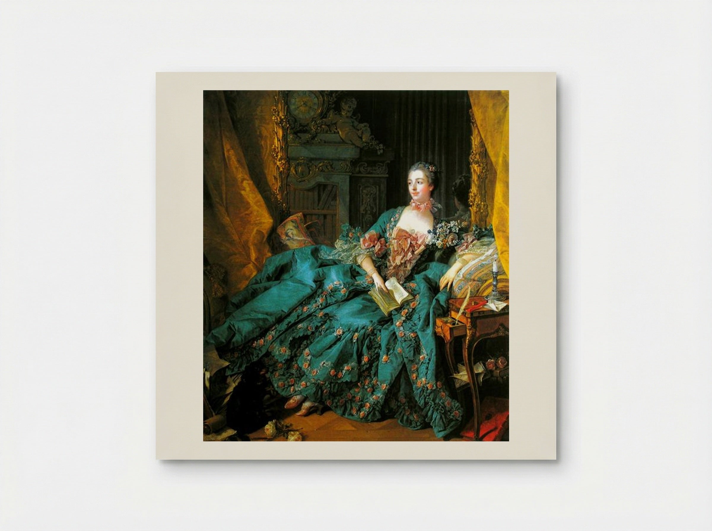 Madame de Pompadour - François Boucher - Poster