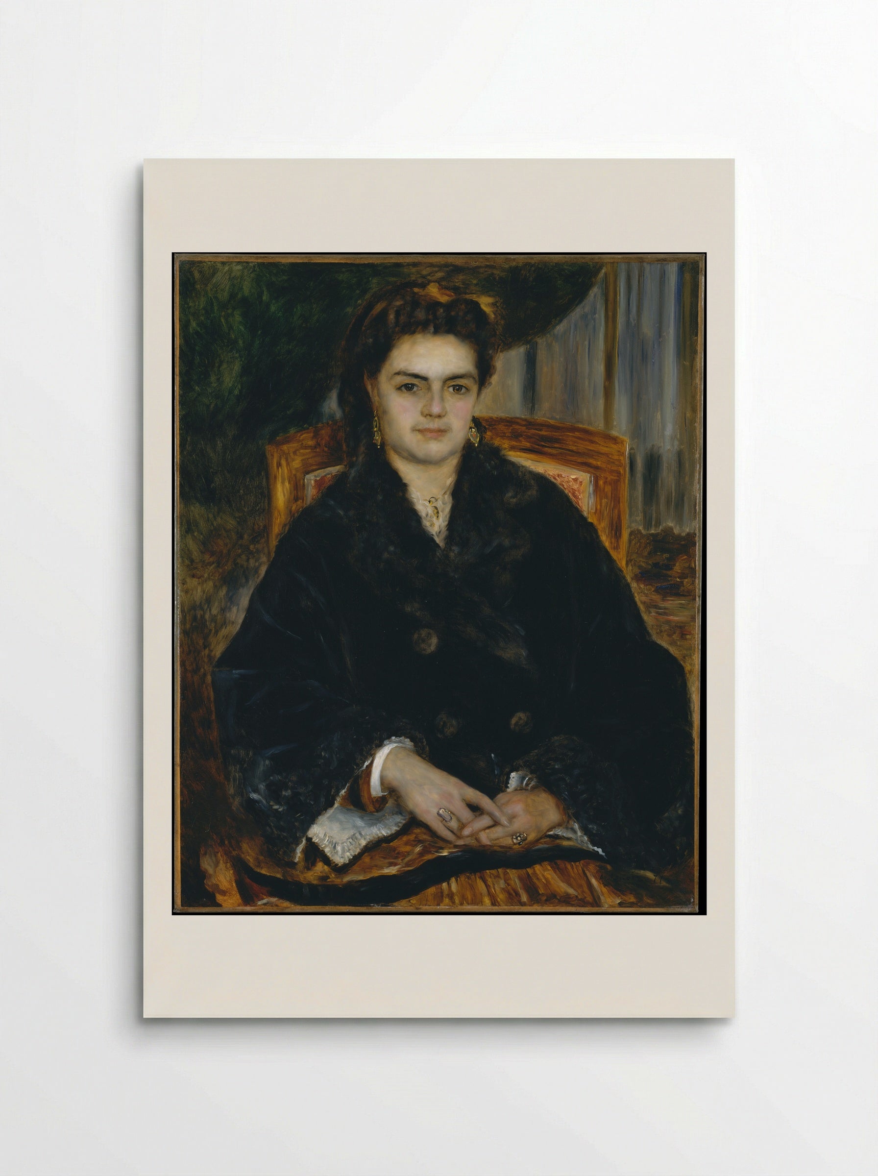 Madame Édouard Bernier - Auguste Renoir - Poster