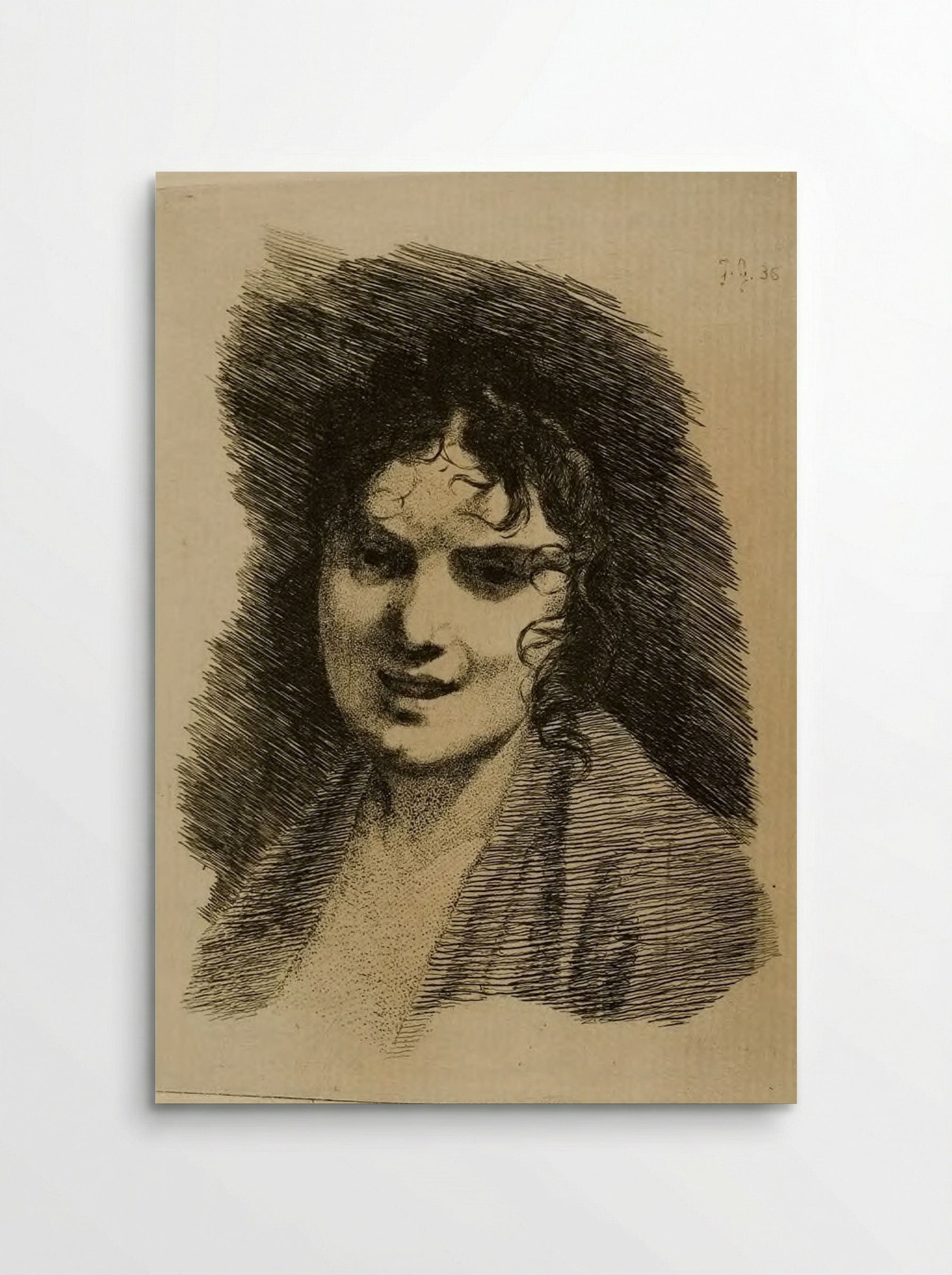 Mademoiselle Mayer - Jules de Goncourt - Poster