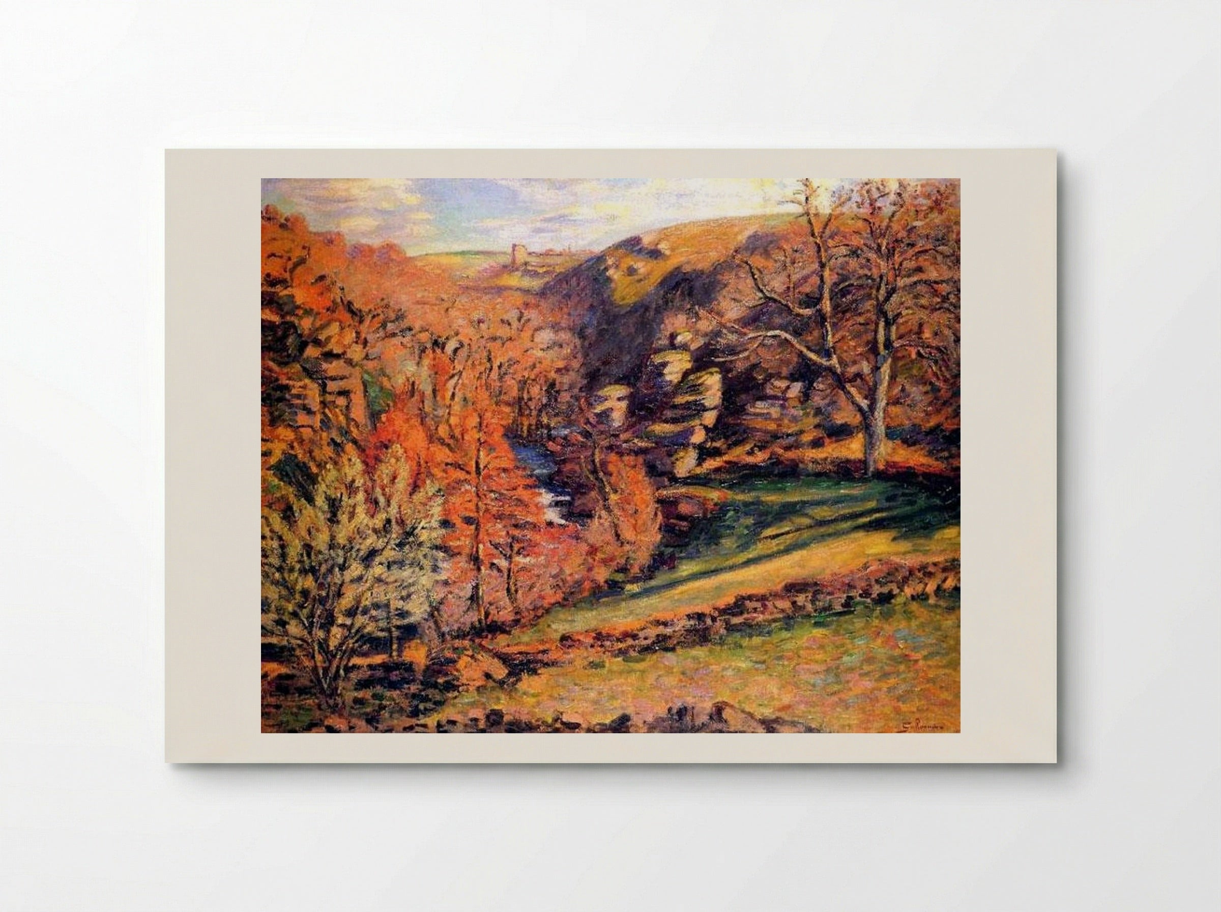 Madness Ravine, Crozant - Armand Guillaumin - Poster