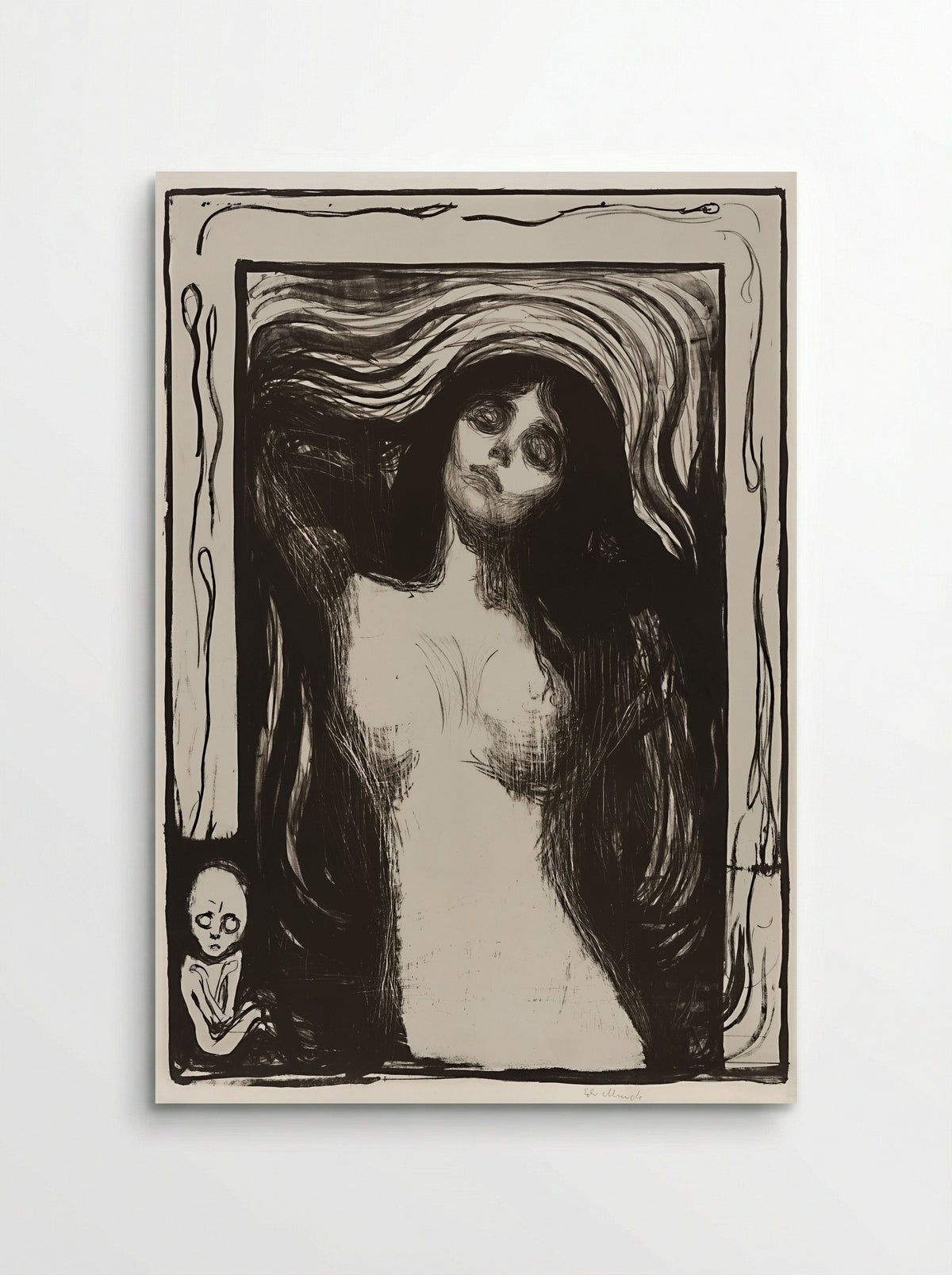 Madonna (Liebendes Weib) - Edvard Munch - Poster