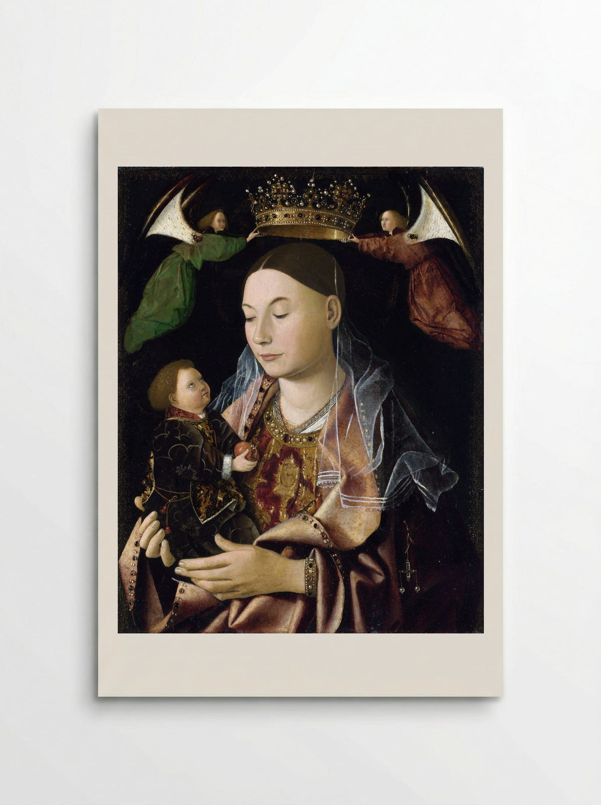 Madonna and Child (Salting Madonna) - Antonello da Messina - Poster