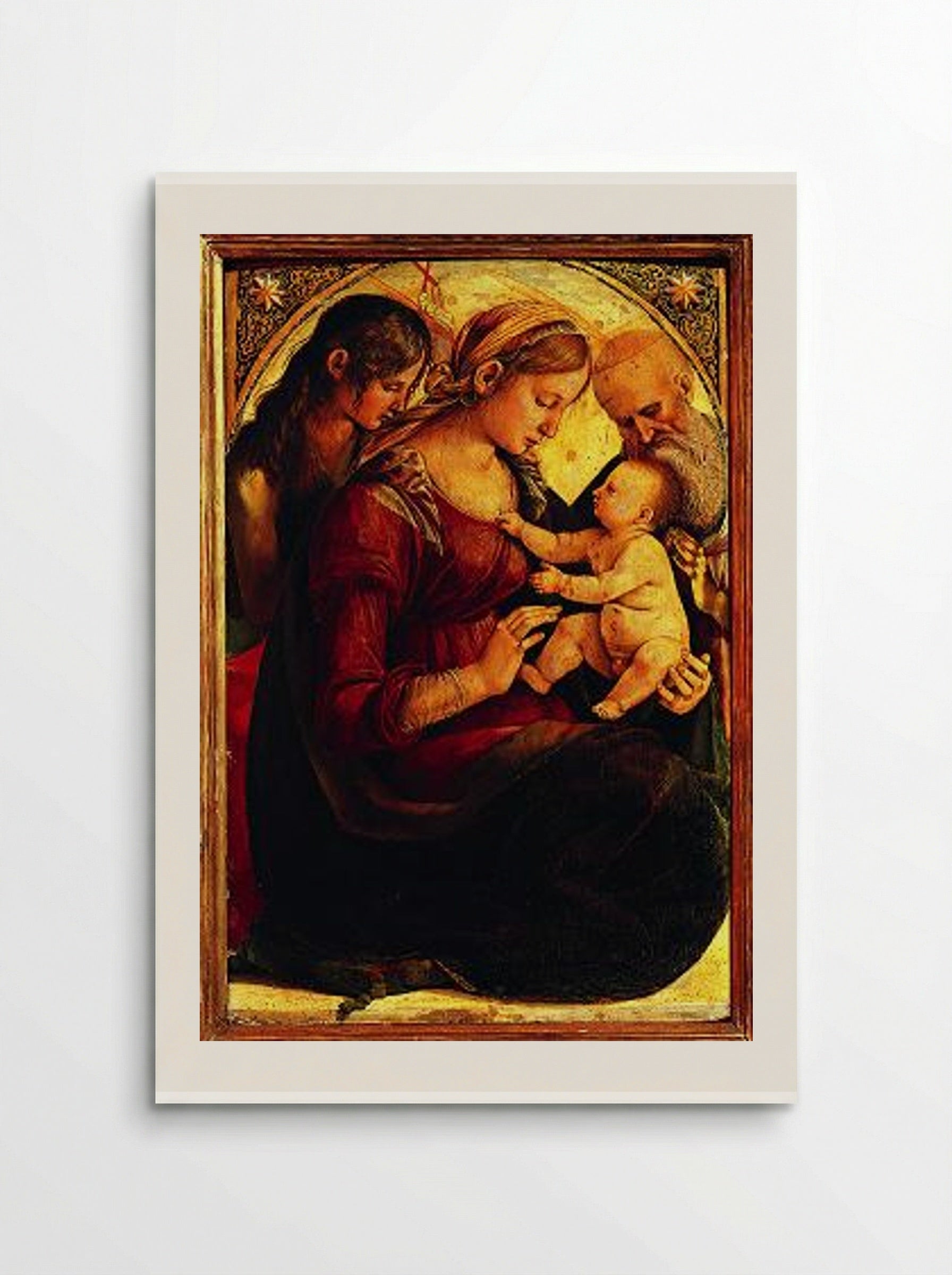 Madonna and Child with Prophets - Luca Signorelli - Poster