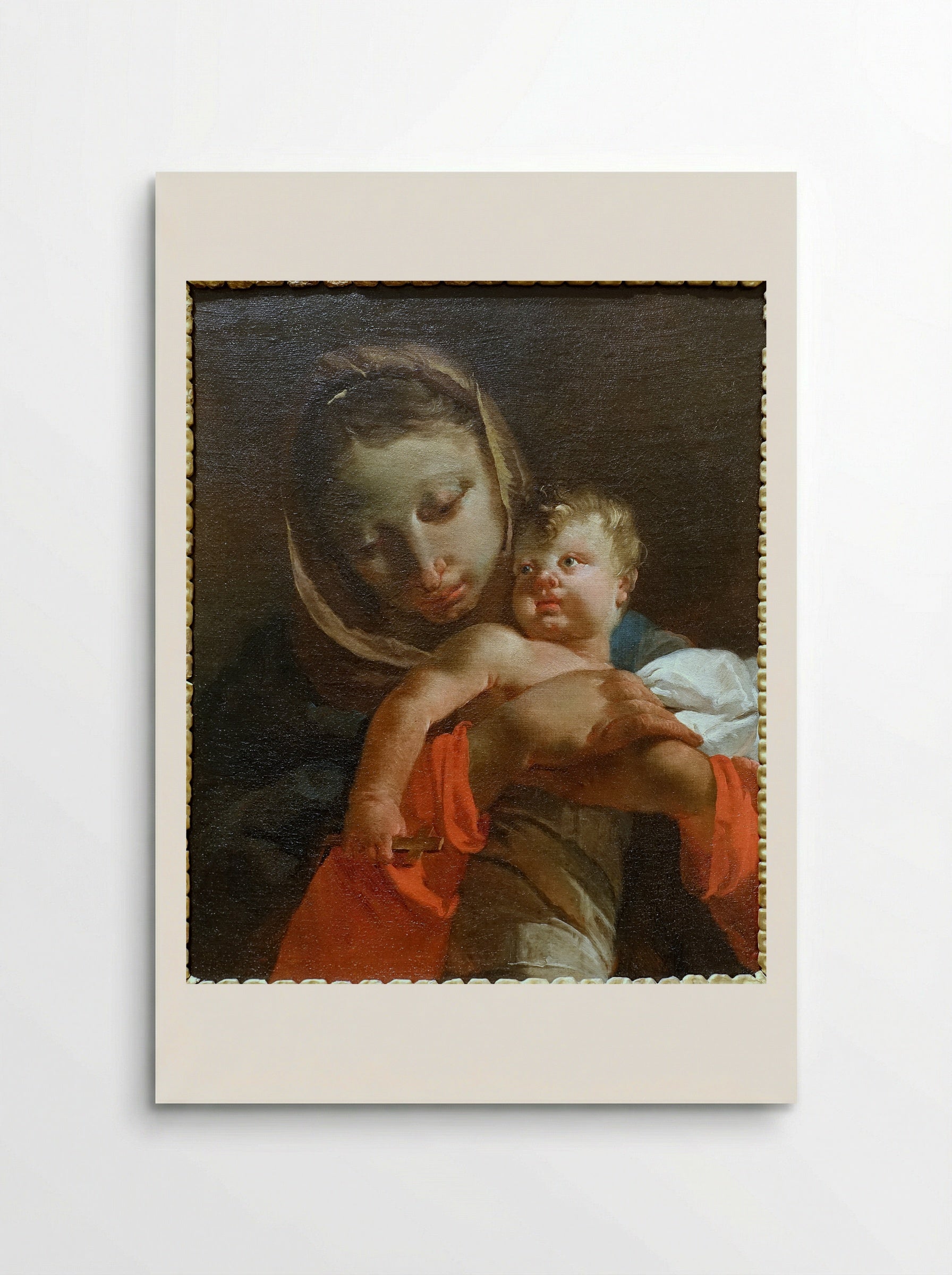 Madonna and Child - Giovanni Battista Tiepolo - Poster