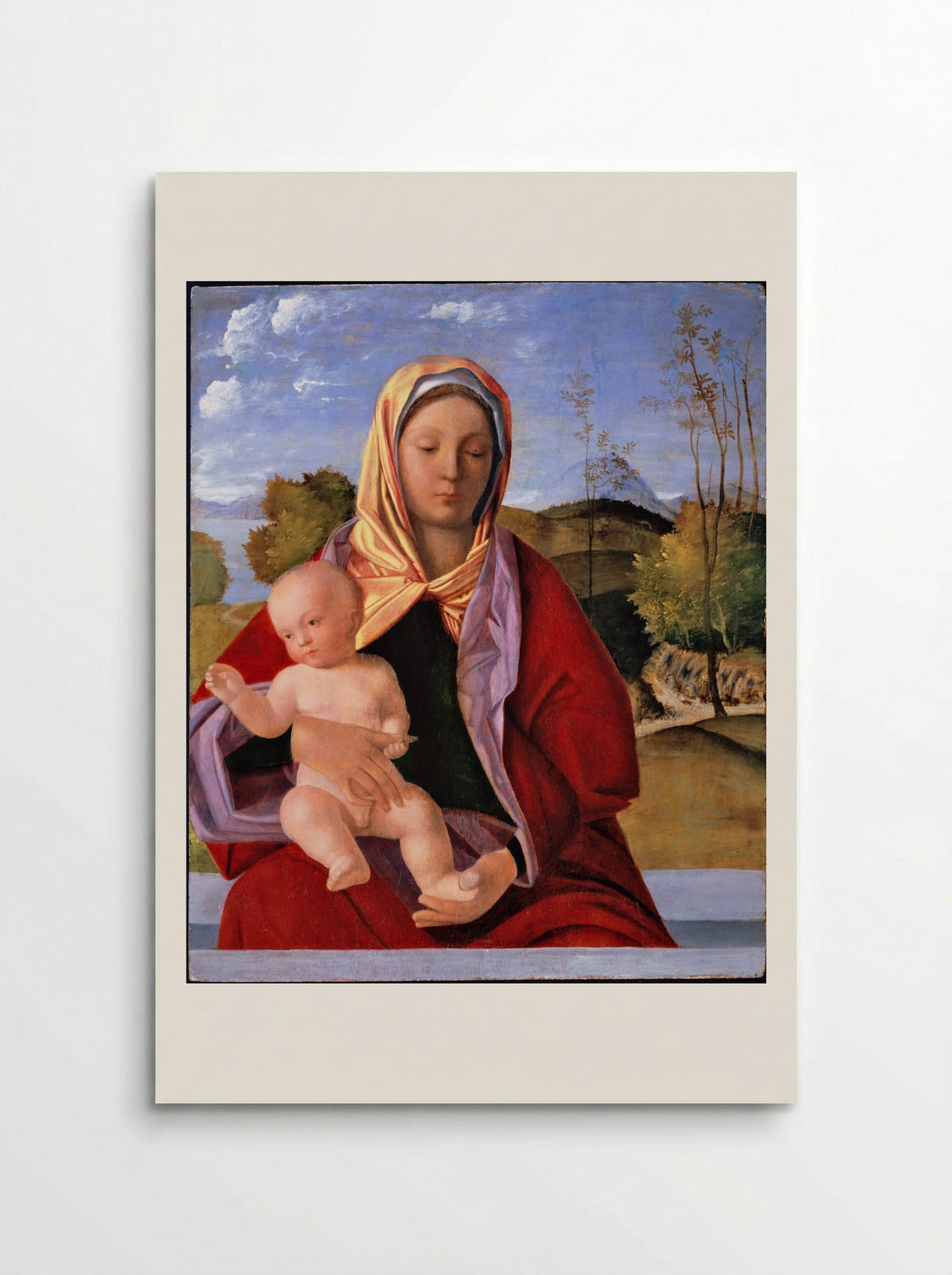 Madonna and Child - Giovanni Bellini - Poster