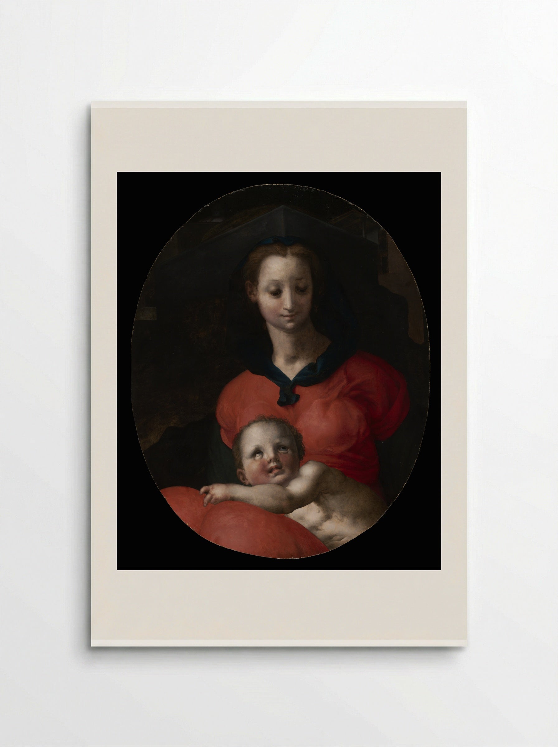 Madonna and Child - Jacopo Pontormo - Poster