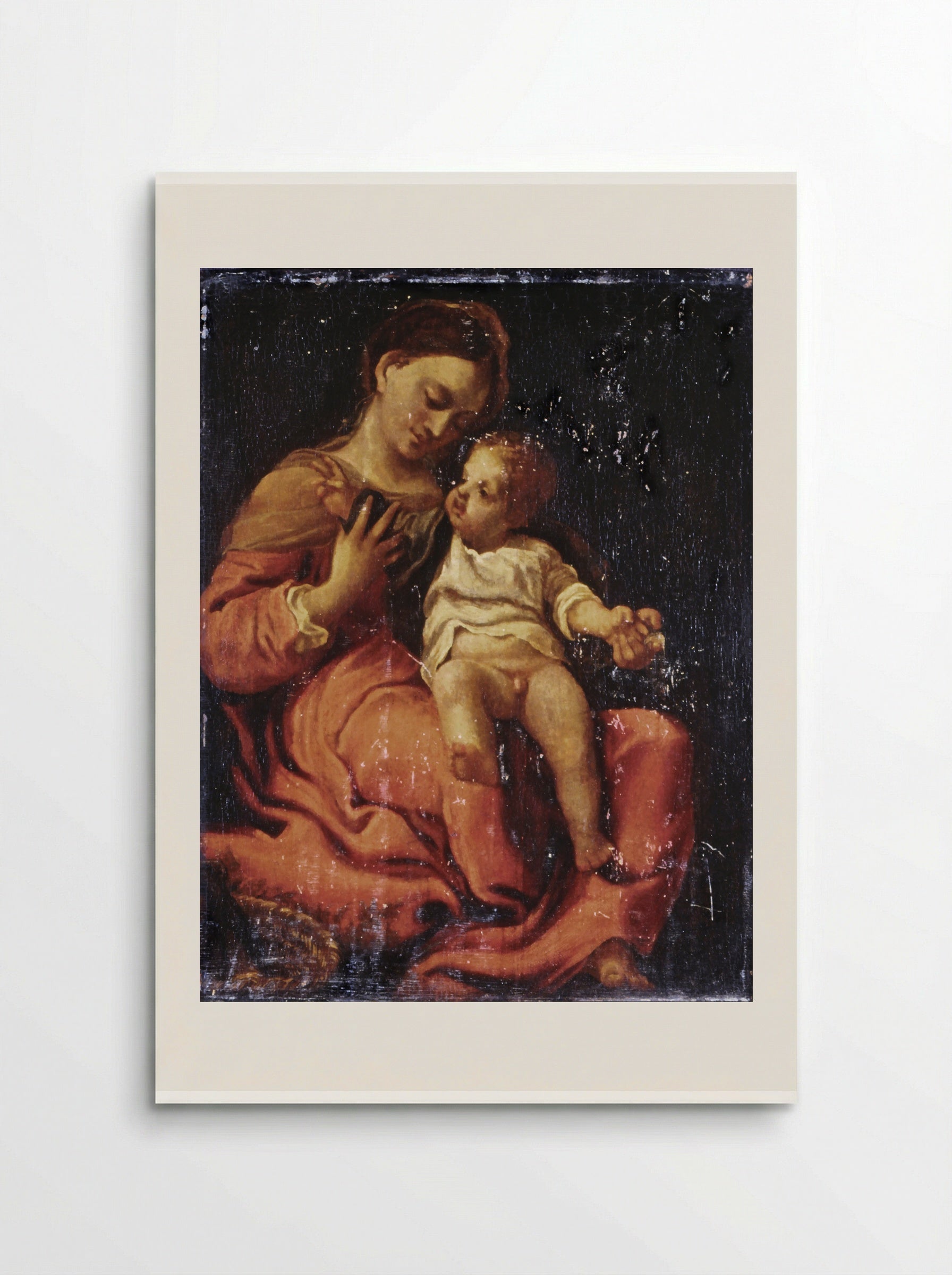 Madonna and Child - Correggio - Poster