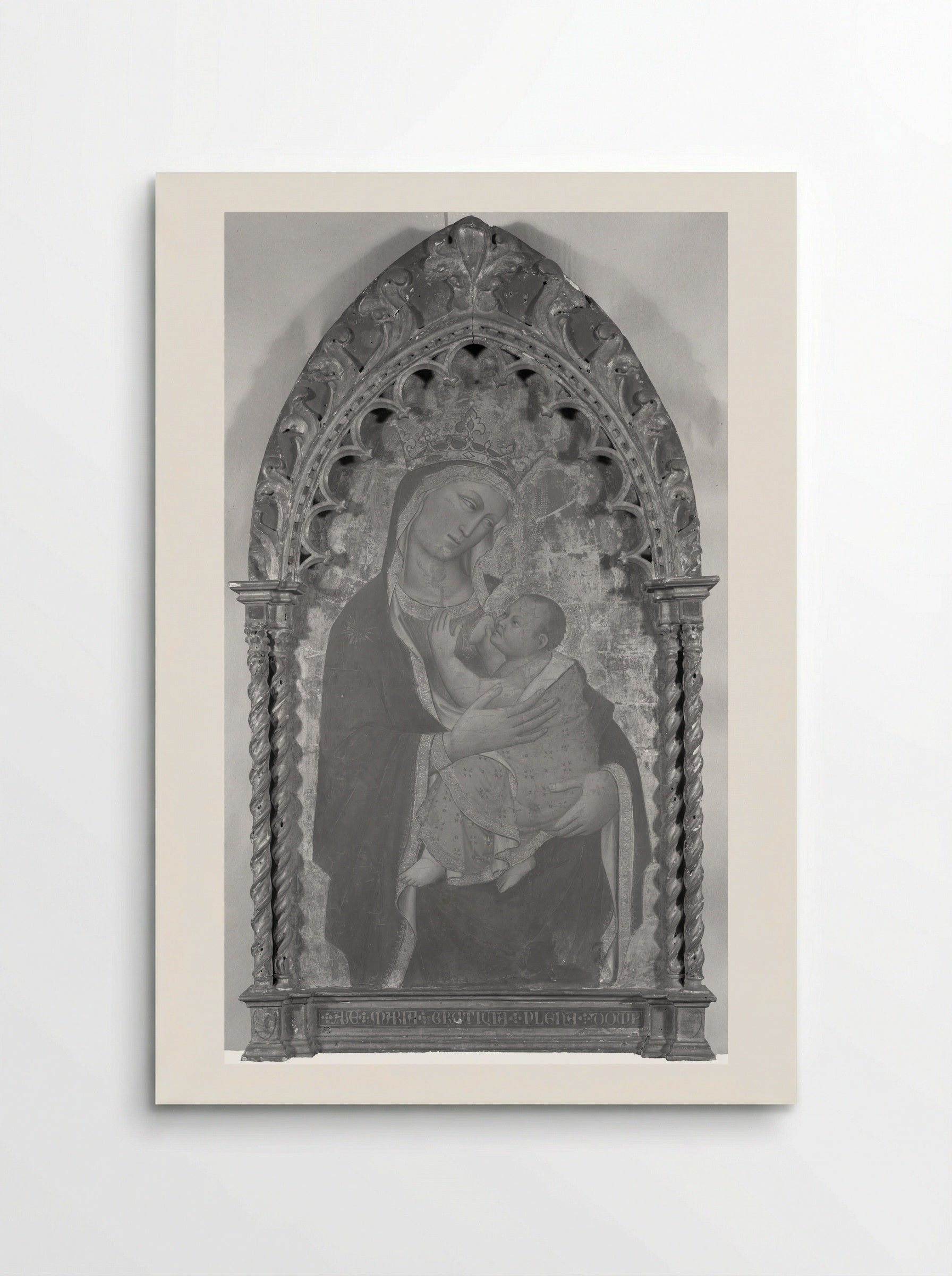 Madonna and Child - Niccolò di Pietro Gerini - Poster