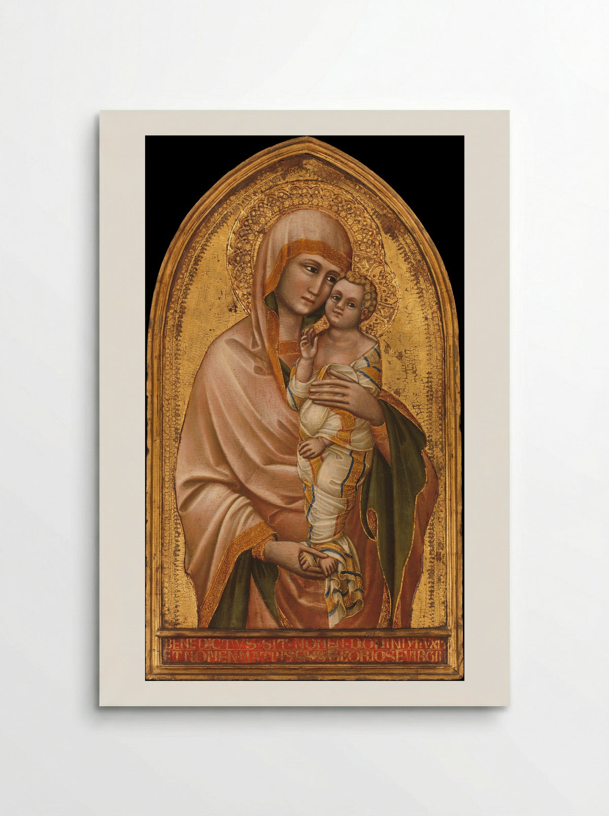 Madonna and Child - Guariento di Arpo - Poster