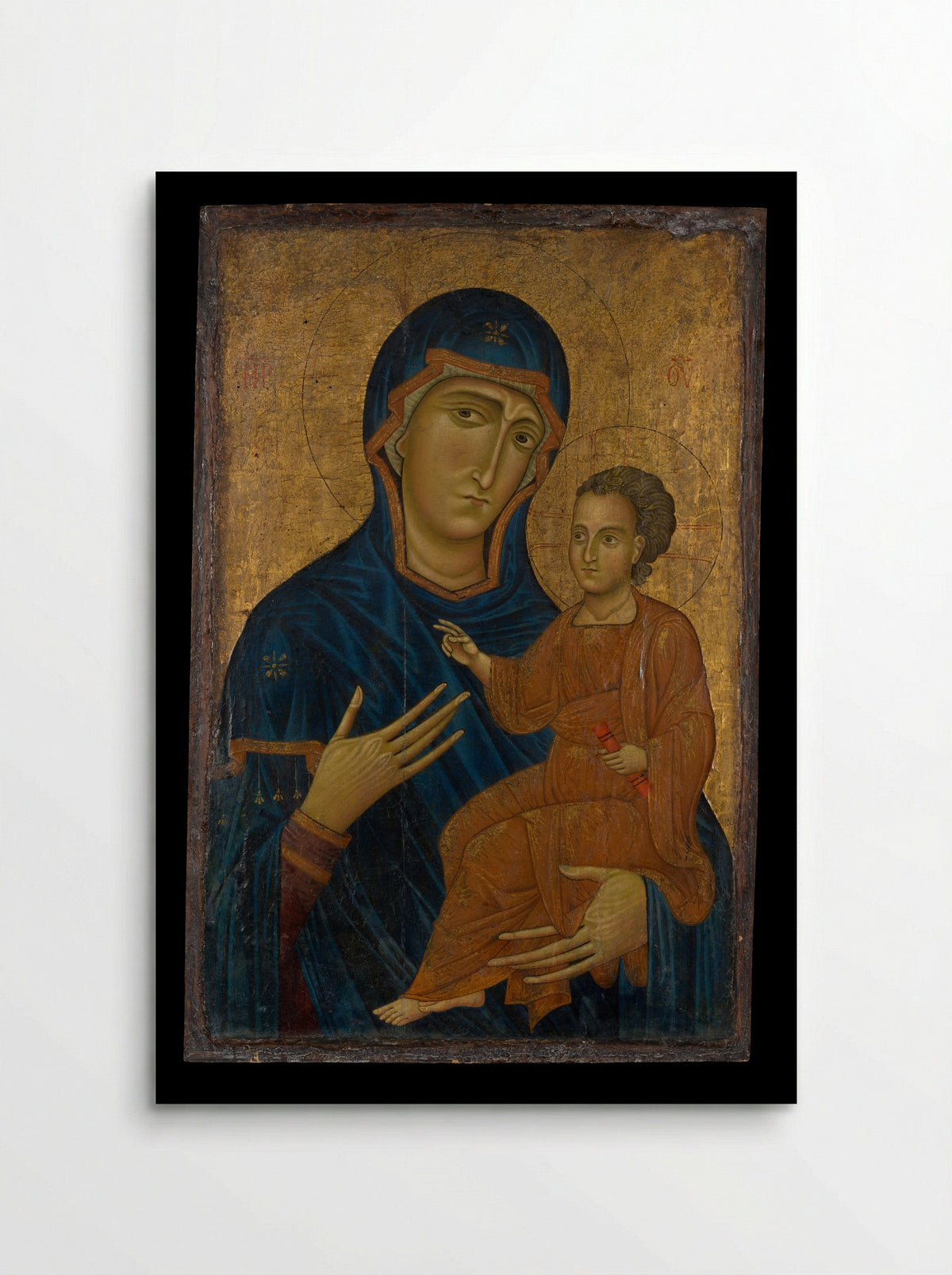 Madonna and Child - Berlinghiero - Poster
