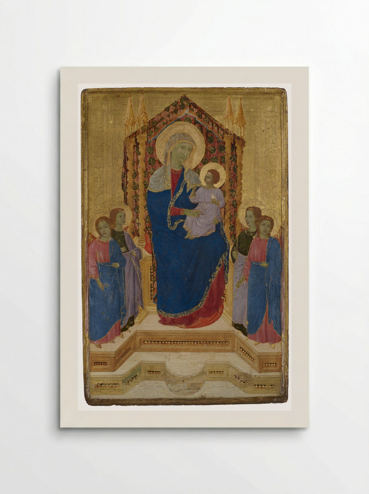 Madonna and Child - Lippo di Benivieni - Poster