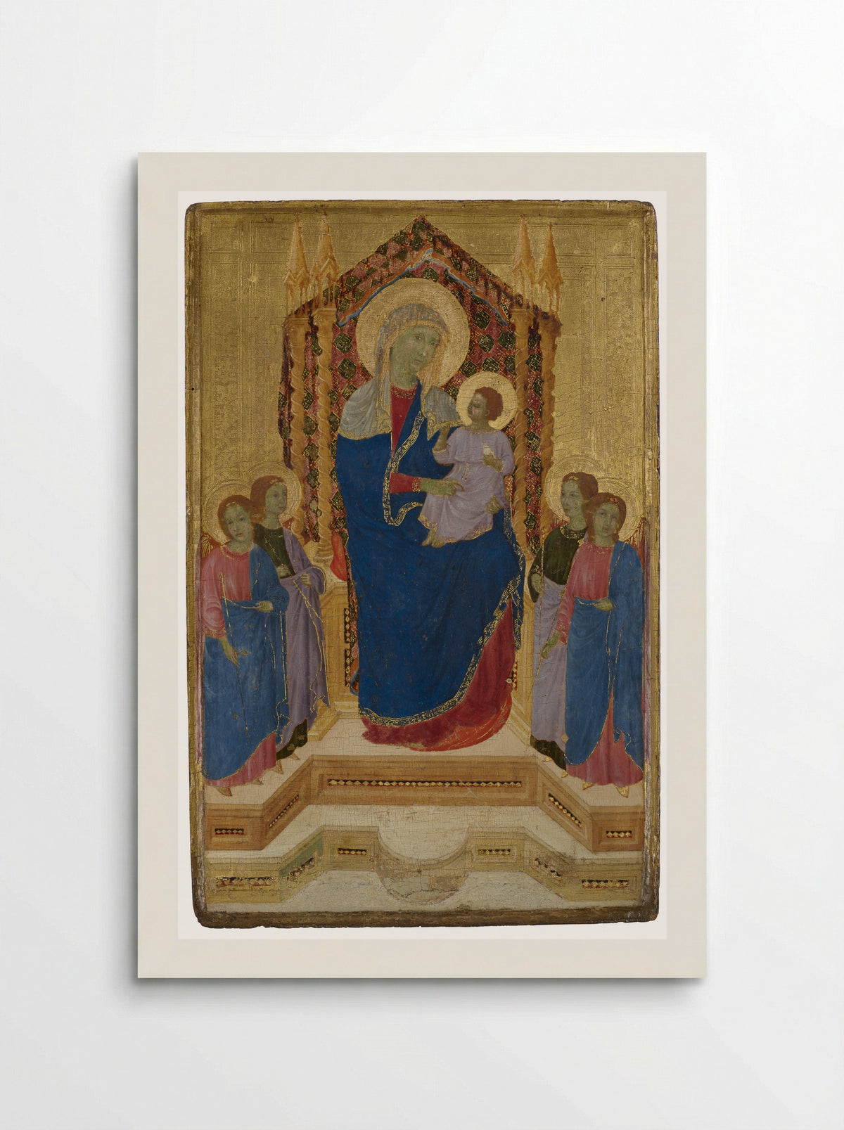 Madonna and Child - Lippo di Benivieni - Poster