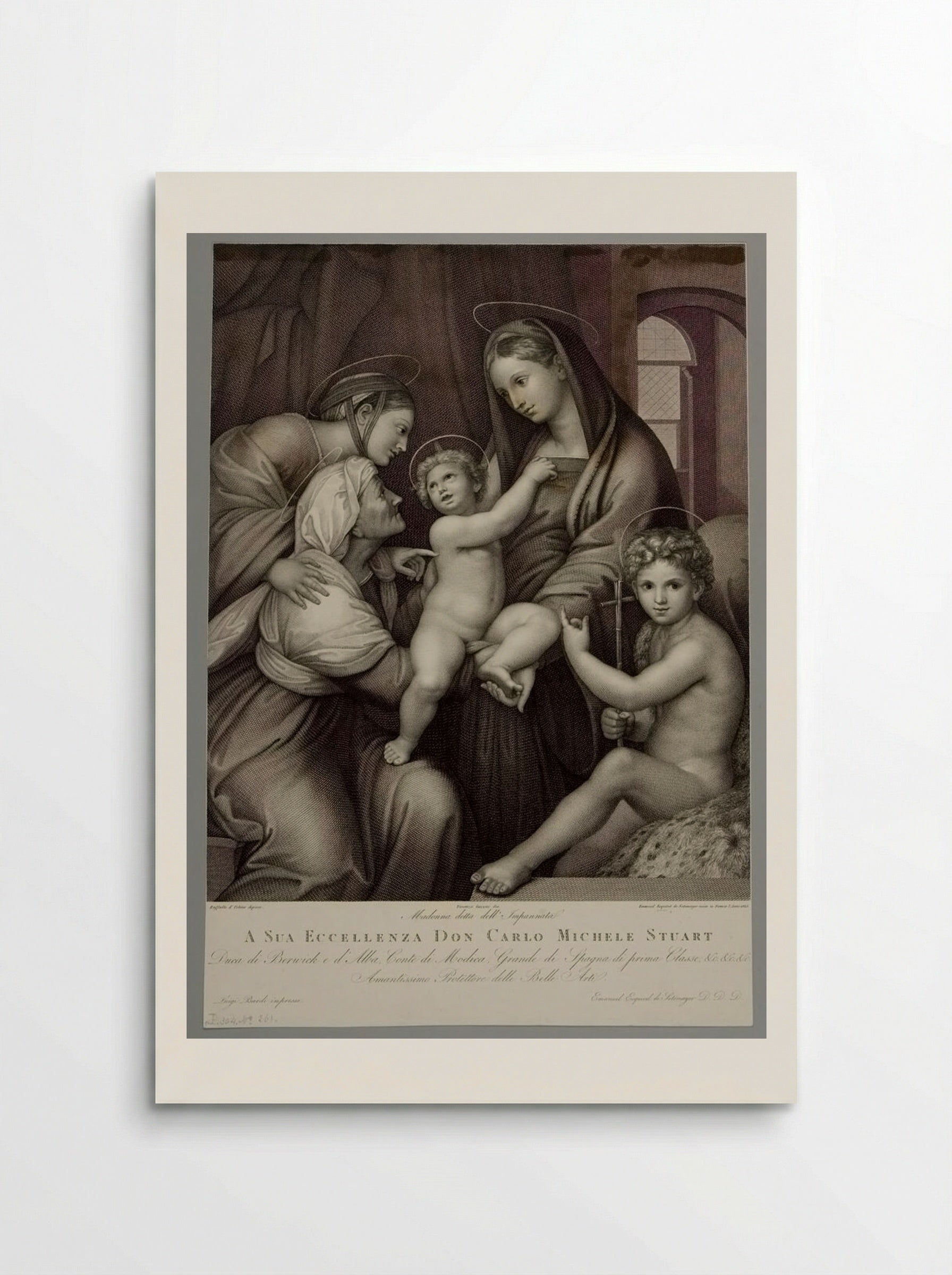 Madonna dell'Impannata - Manuel Esquivel Sotomayor - Poster