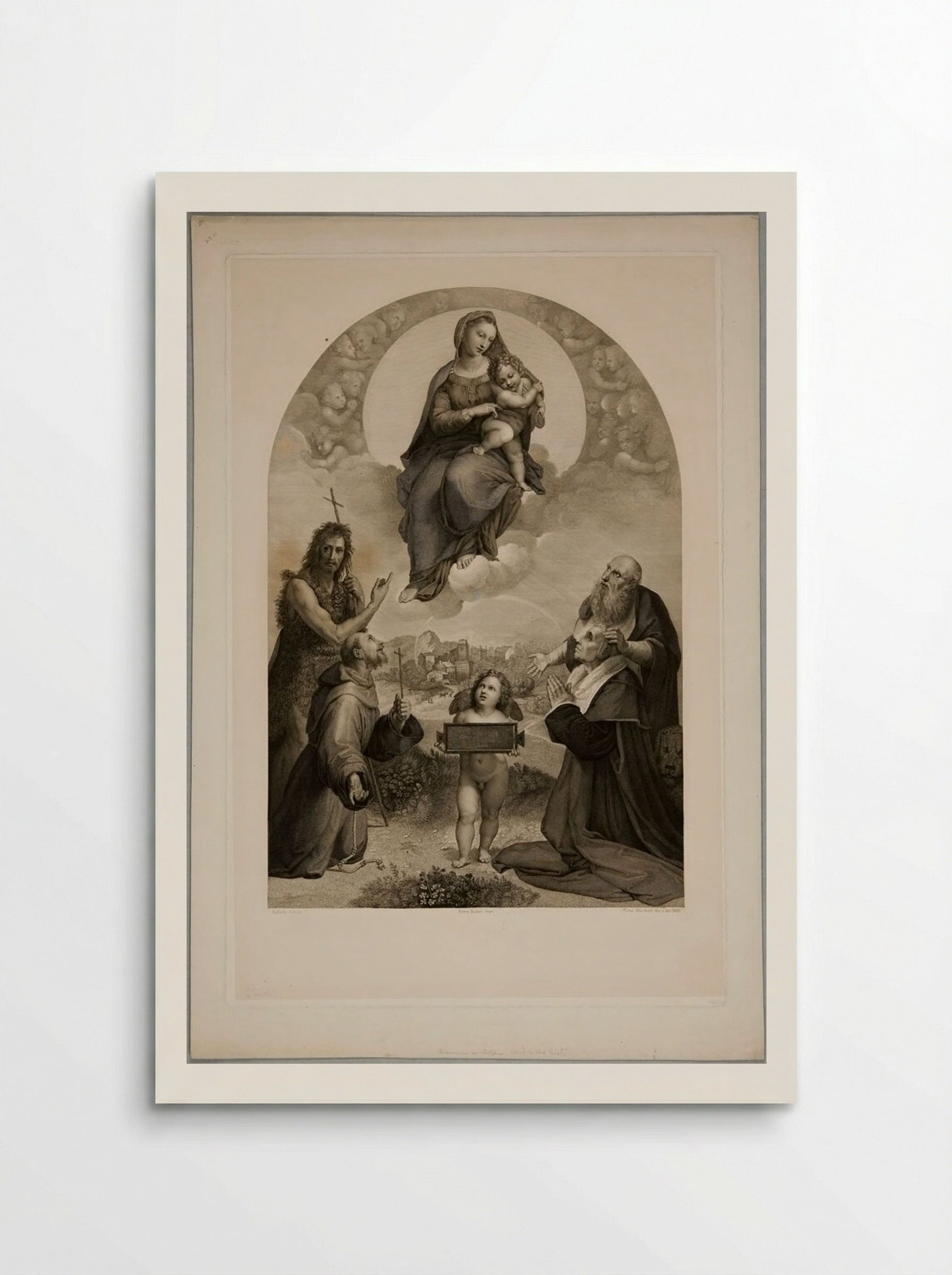 Madonna of Foligno - Pietro Marchetti - Poster